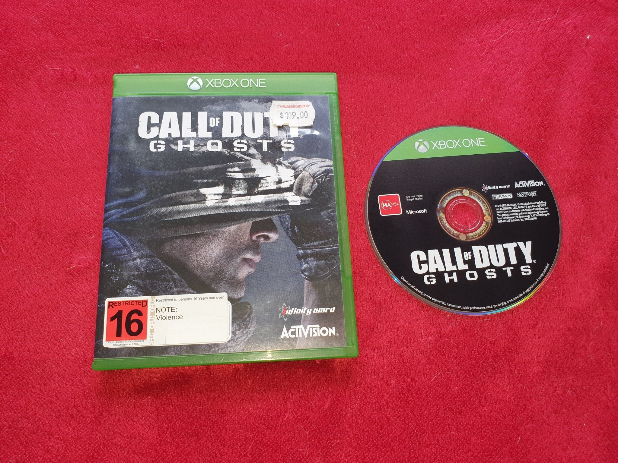 Call of Duty: Ghosts - 8.8/10! Xbox One Game - Xbox One - Xbox One, Games - Level Up Gaming NZ