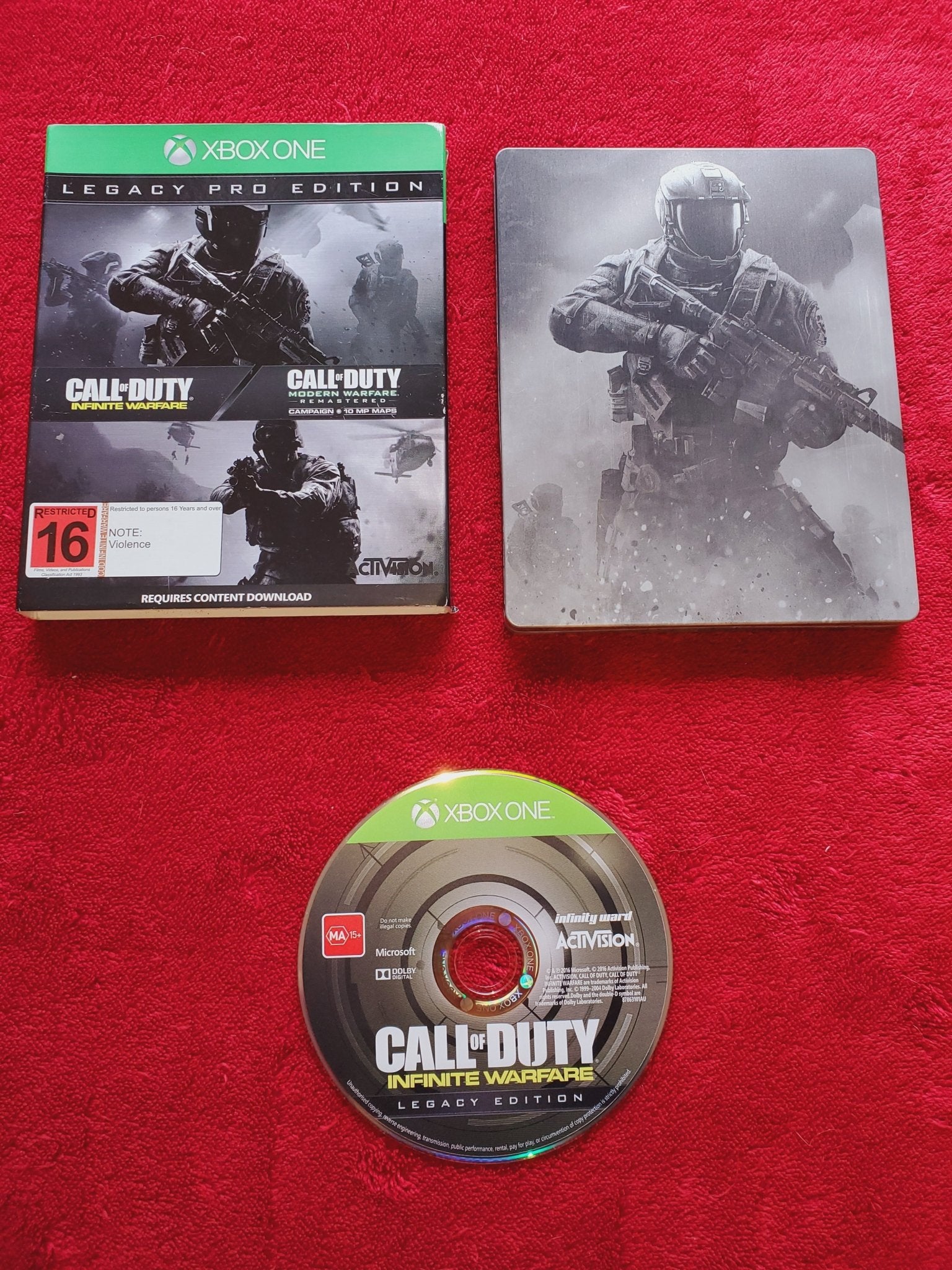 Call Of Duty: Infinite Warfare Legacy Pro Edition - STEELBOOK Xbox One Game - Xbox One - Xbox One, Games - Level Up Gaming NZ