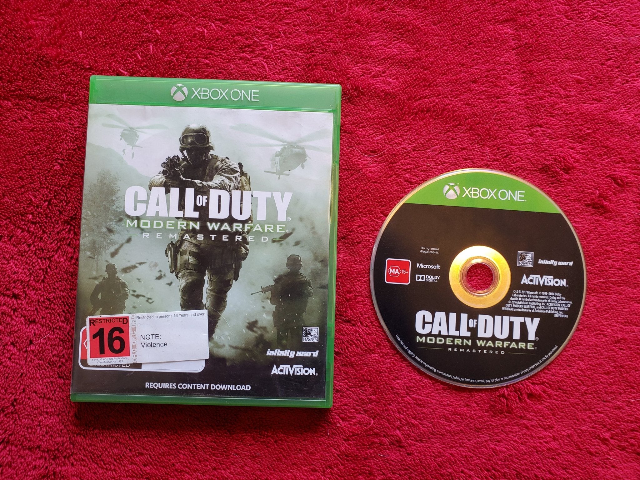 Call of Duty 4: Modern Warfare Remastered - Xbox One Game - Xbox One - Xbox One, Games - Level Up Gaming NZ