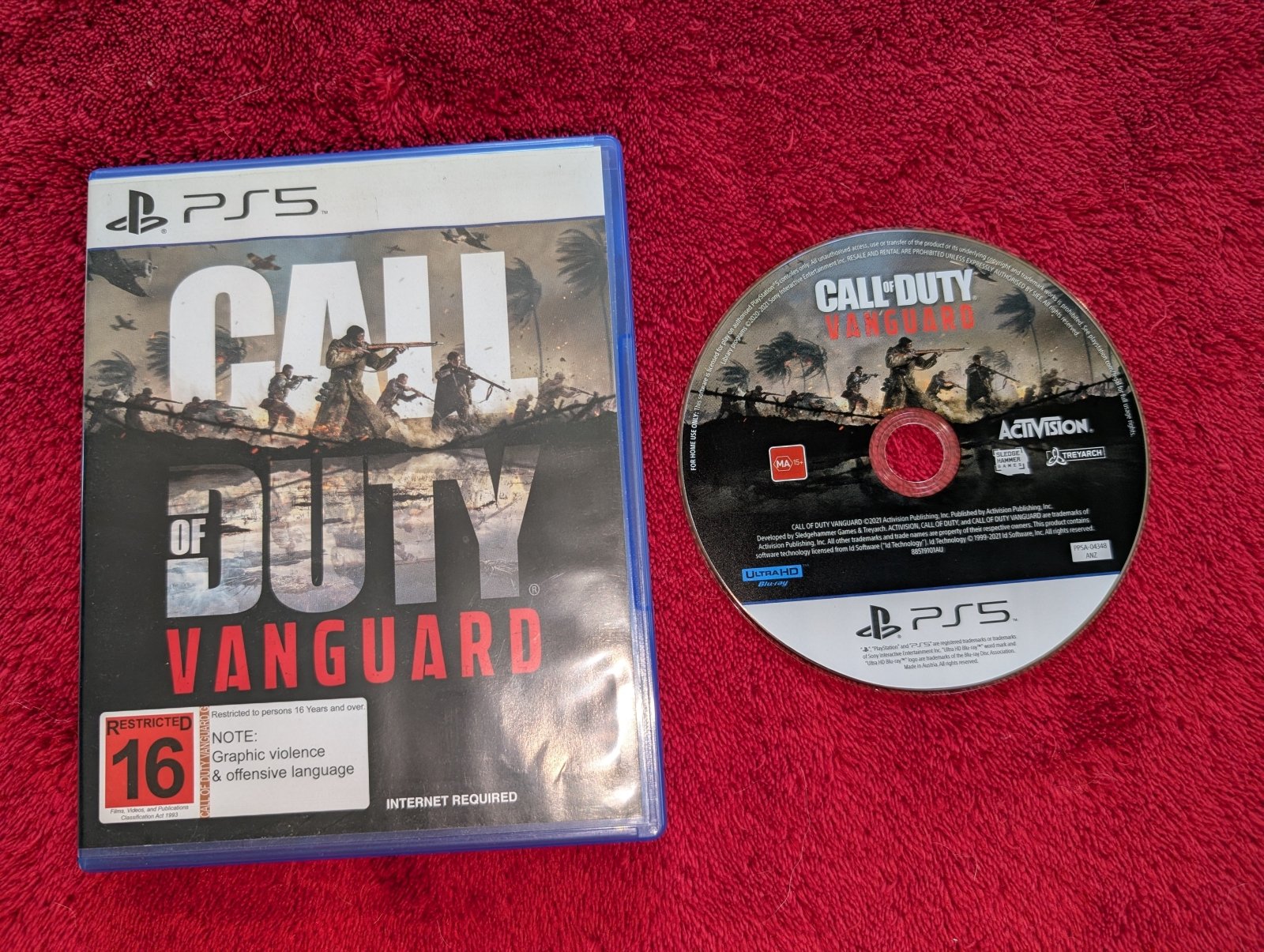 Call of Duty: Vanguard - PS5 Game - PS5 Games - Level Up Gaming NZ