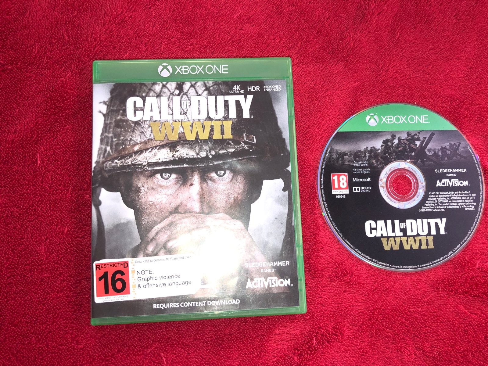 Call of Duty: WWII - 9/10! Xbox One Game - Xbox One, Games - Level Up Gaming NZ