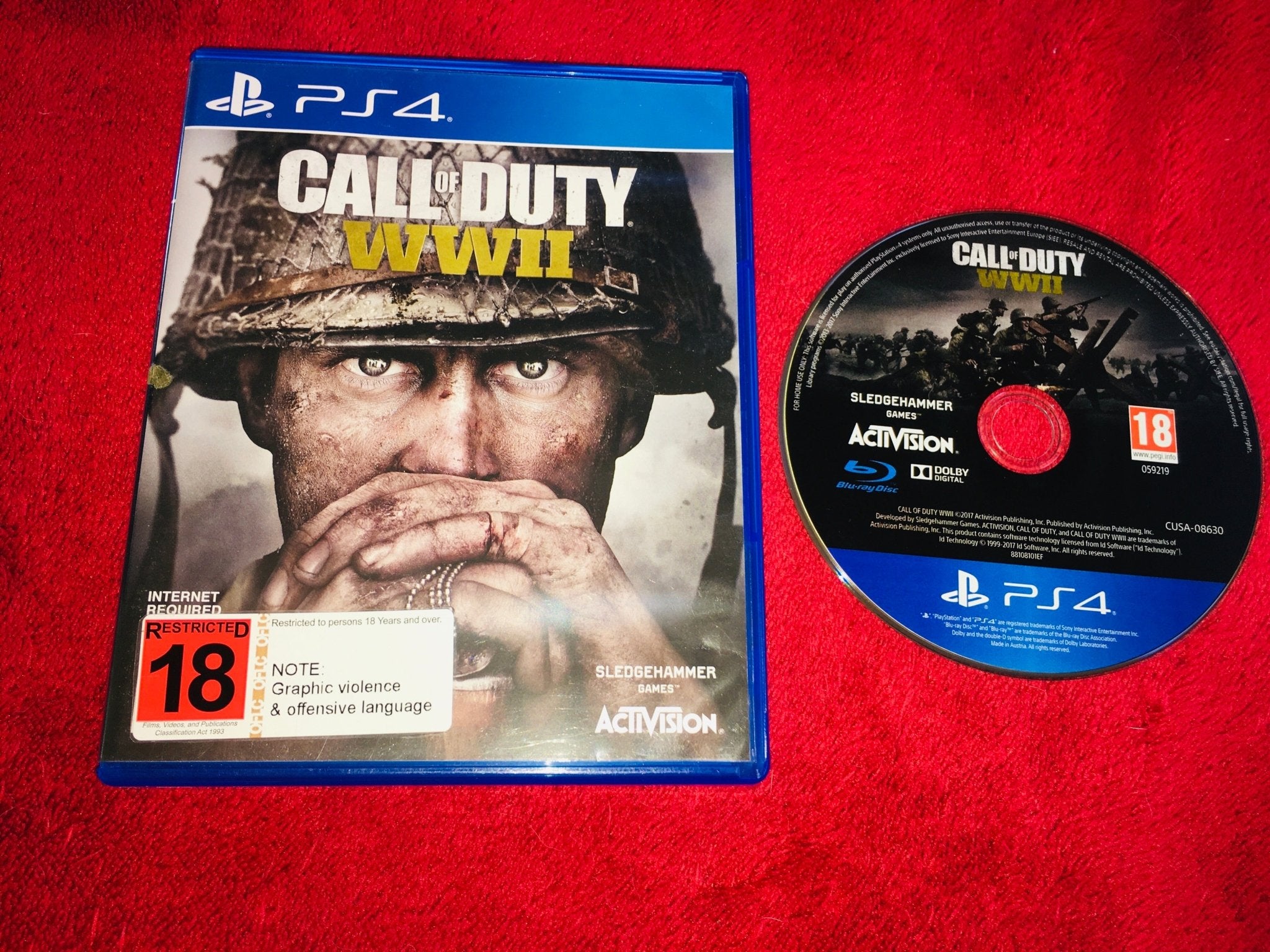 Call of Duty: WWII - 9/10! PS4 Game - PS4 - PlayStation 4, Games - Level Up Gaming NZ