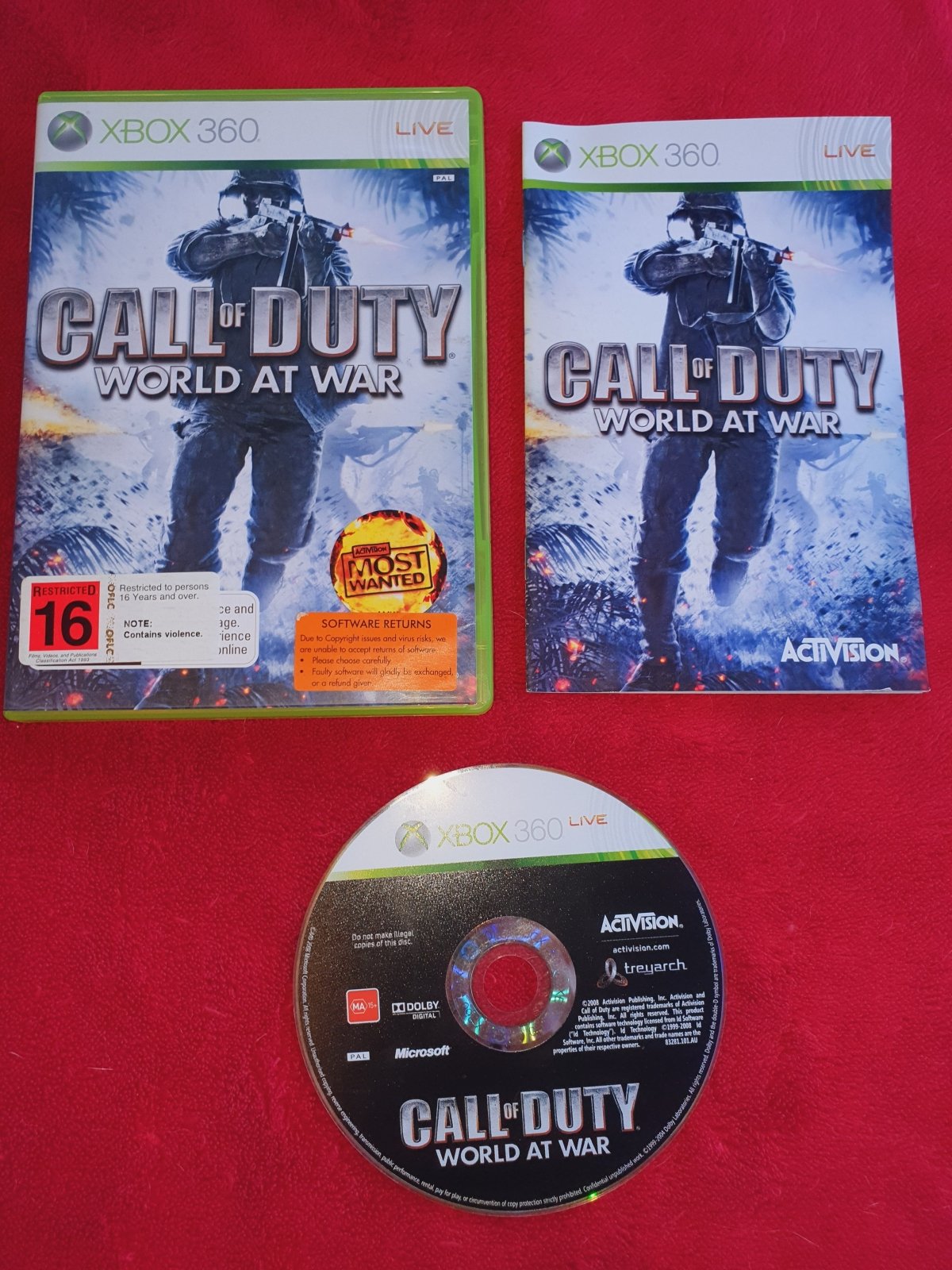 Call of Duty: World at War - XBOX360 Game - Xbox 360, Games, Shooter - Level Up Gaming NZ