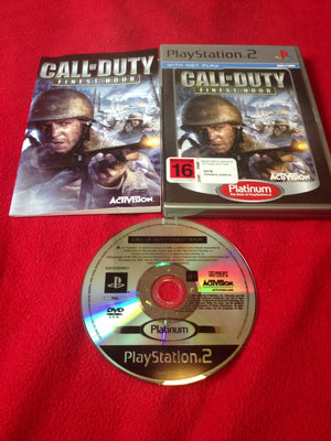 Call of Duty: Finest Hour - PS2 Game
