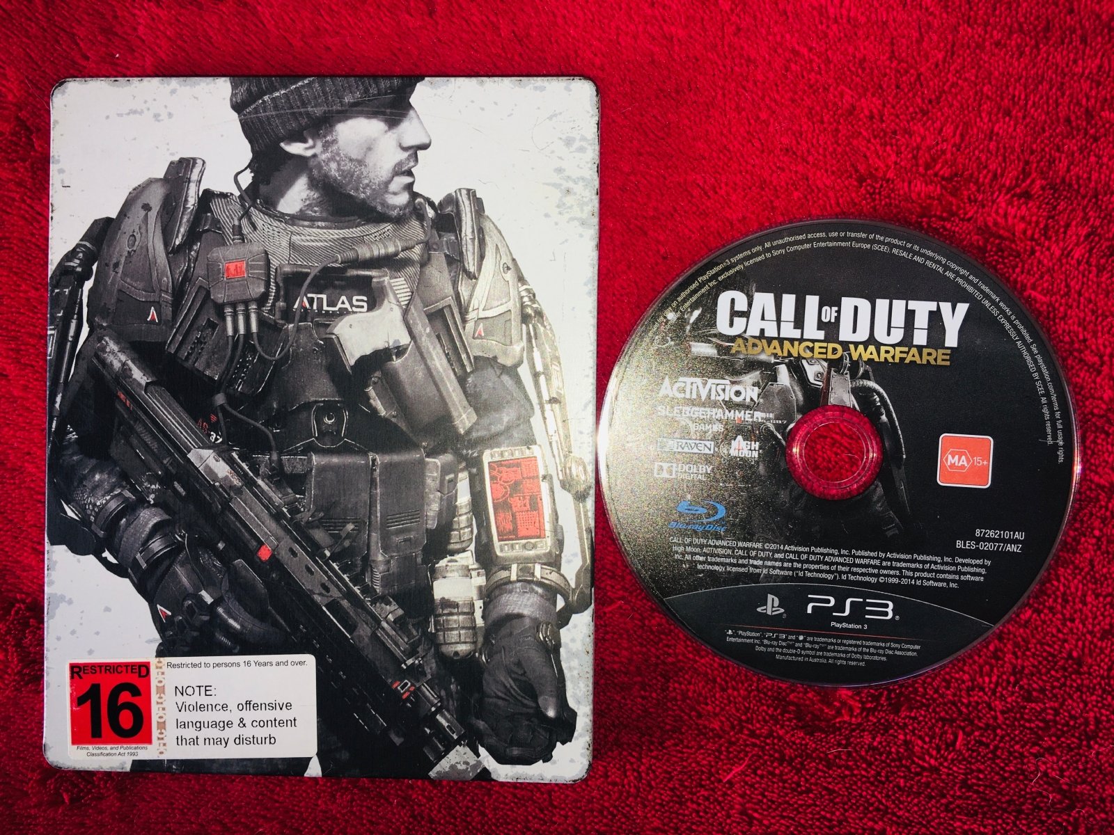 Call of Duty: Advanced Warfare - 9.1/10! Metal Case PS3 Game - PlayStation 3, Games, Shooter - Level Up Gaming NZ