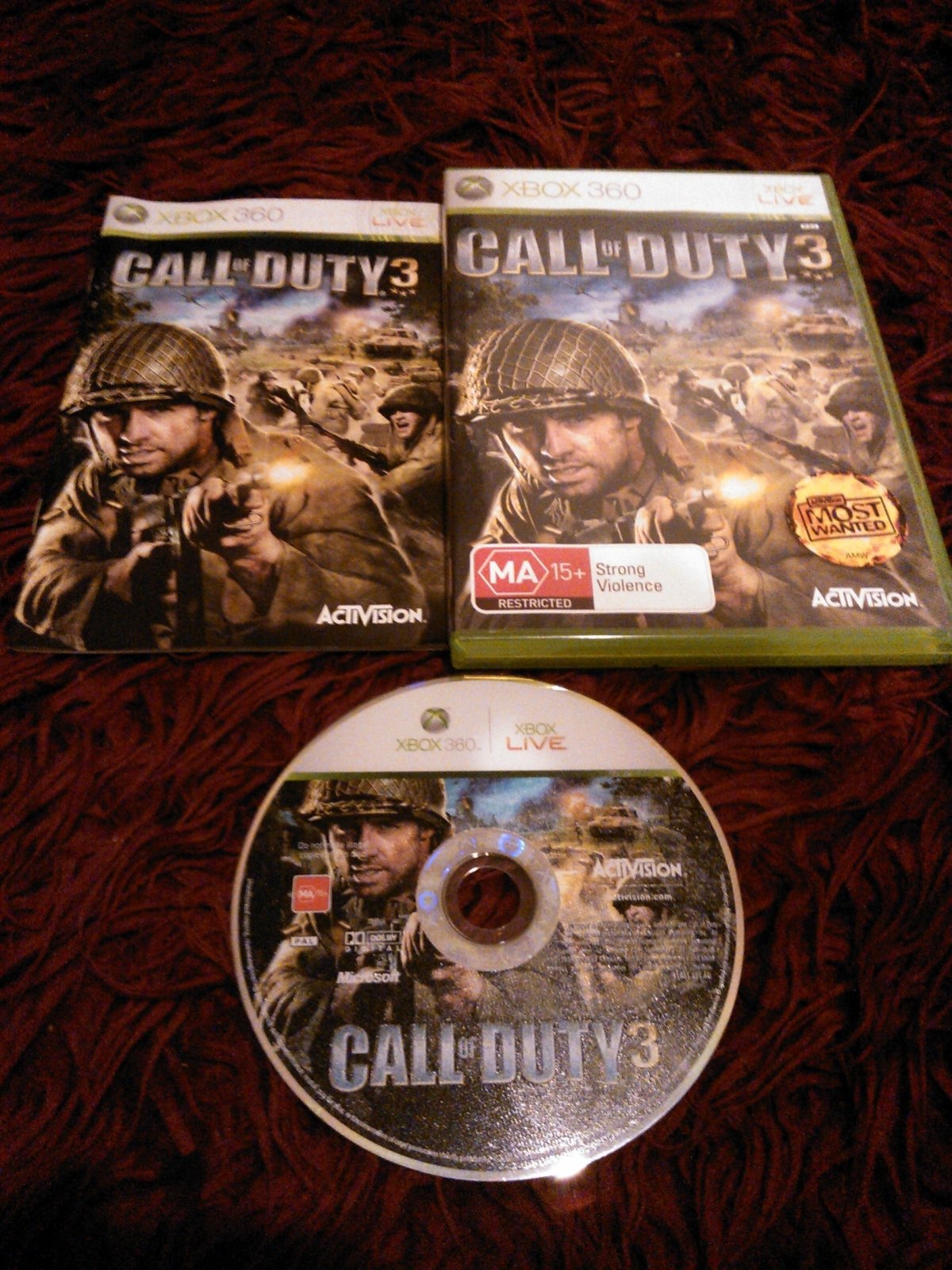 Call of Duty 3 - XBOX360 Game - Xbox 360, Games, Shooter - Level Up Gaming NZ