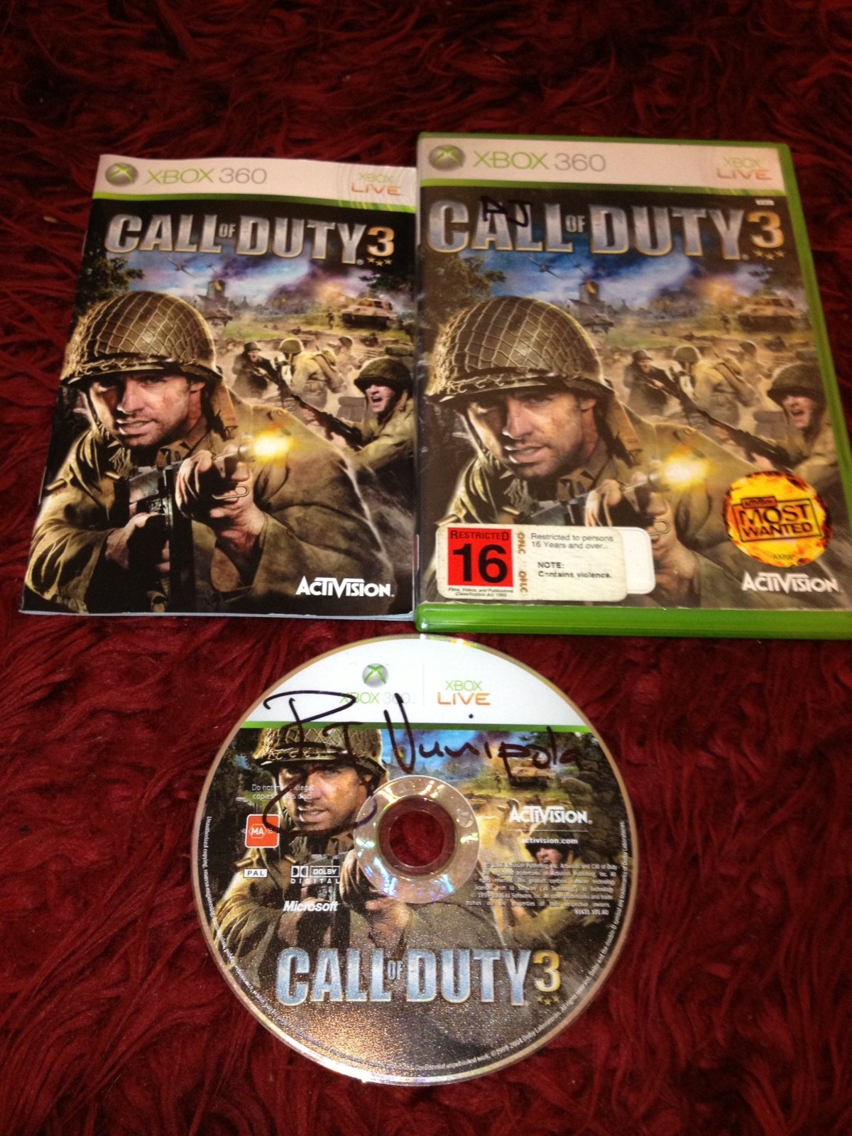 Call of Duty 3 - 8.8/10! XBOX360 Game - Xbox 360, Games, Shooter - Level Up Gaming NZ