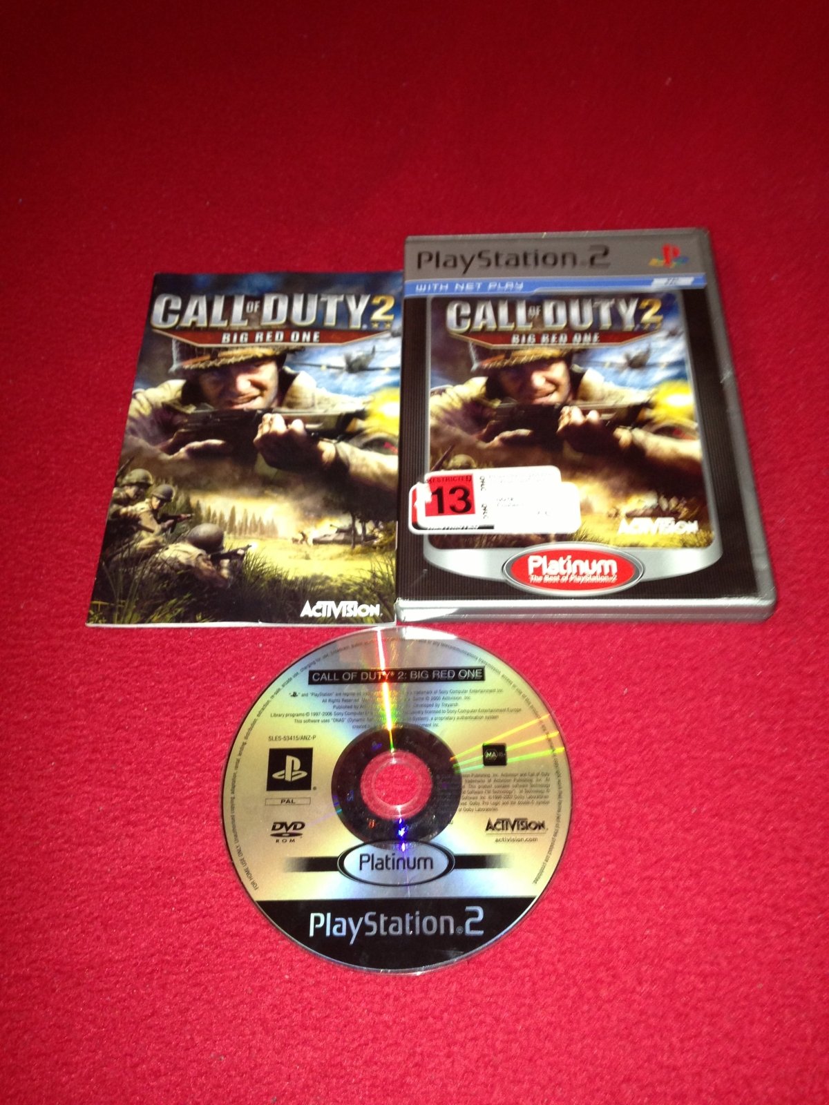 Call of Duty 2: Big Red One - PS2 Game - PlayStation 2, Games, Shooter - Level Up Gaming NZ