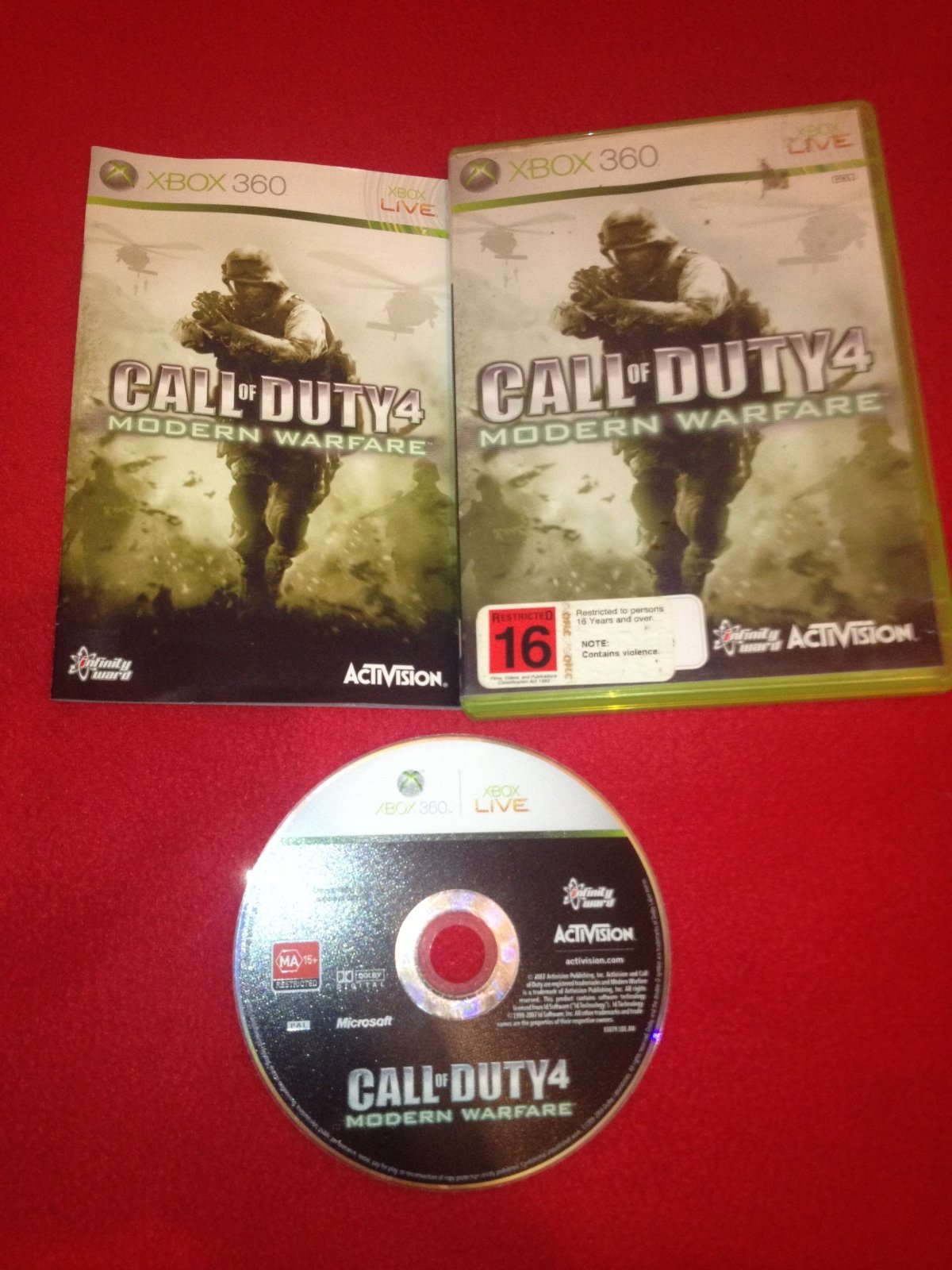 Call of Duty 4: Modern Warfare - XBOX360 Game - Xbox 360, Games, Shooter - Level Up Gaming NZ