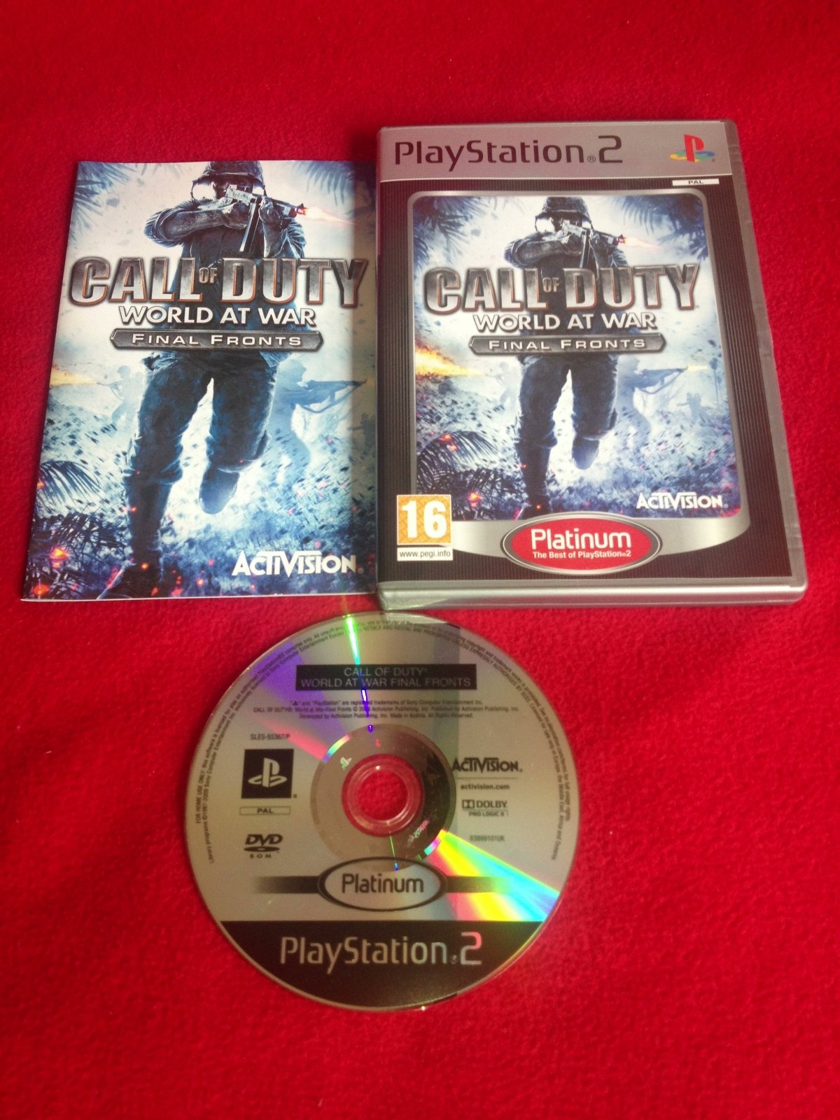 Call of Duty: World at War - Final Fronts - PS2 Game - PlayStation 2, Games, Shooter - Level Up Gaming NZ