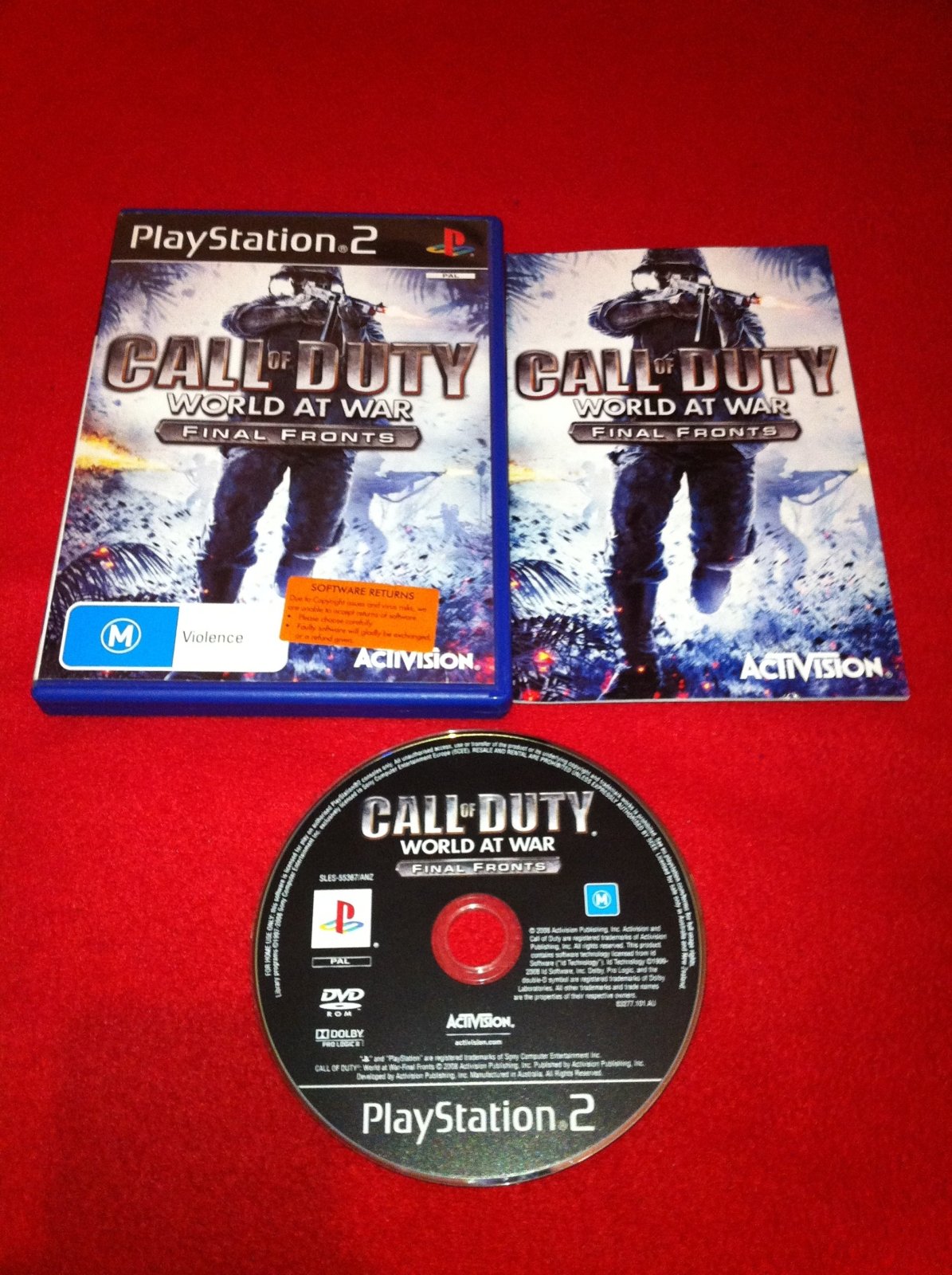 Call of Duty: World at War - Final Fronts - PS2 Game - PlayStation 2, Games, Shooter - Level Up Gaming NZ