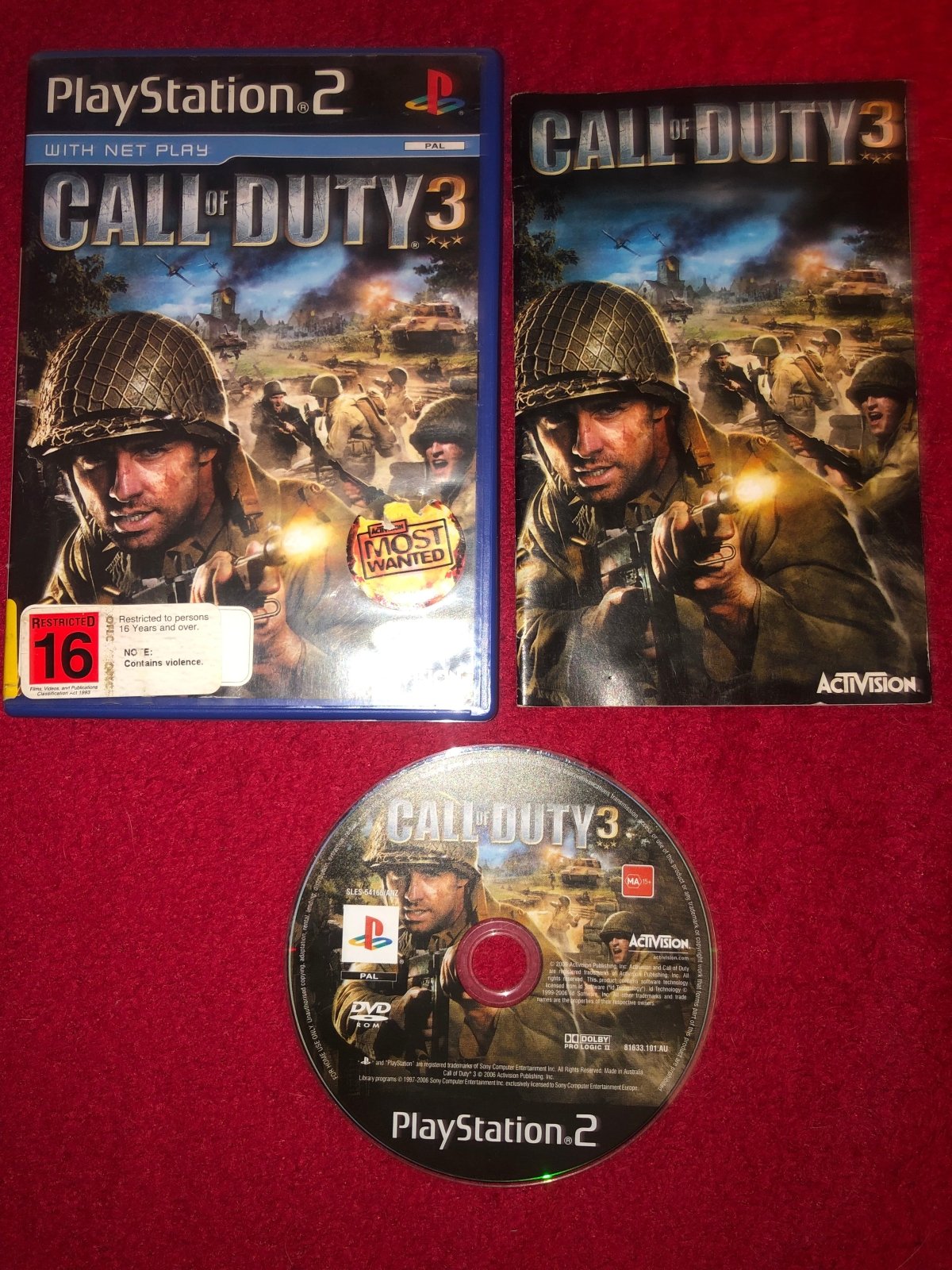 Call of Duty 3 - 8.8/10! PS2 Game - PlayStation 2, Games, Shooter - Level Up Gaming NZ