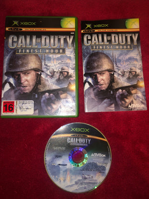 Call of Duty: Finest Hour - AS NEW XBOX Game