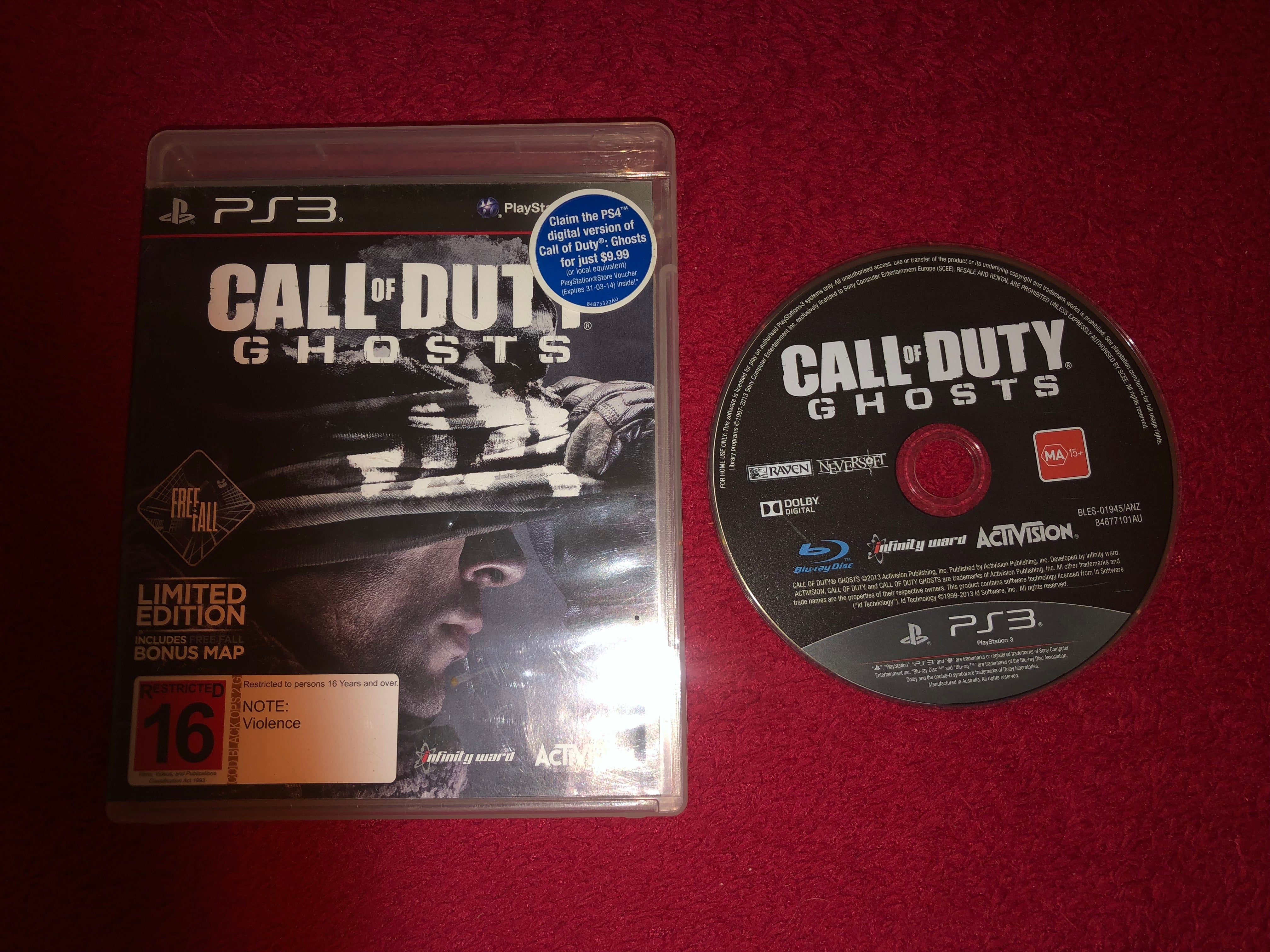 Call of Duty: Ghosts - 8.8/10! PS3 Game