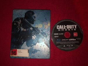 Call of Duty: Ghosts LIMITED METAL CASE - 8.8/10! PS3 Game