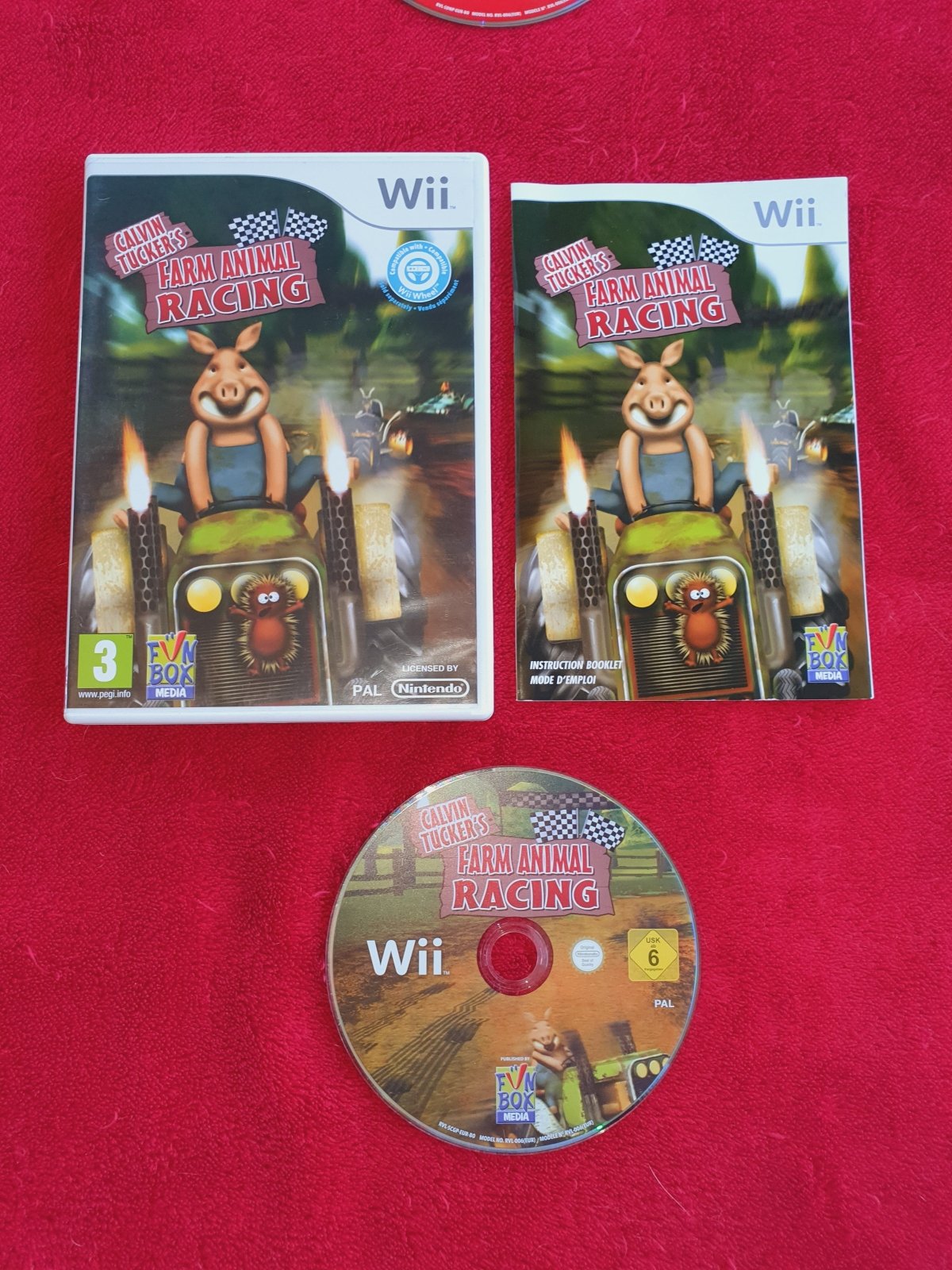 Calvin Tucker's Farm Animal Racing - Wii Game - Wii Games - Level Up Gaming NZ