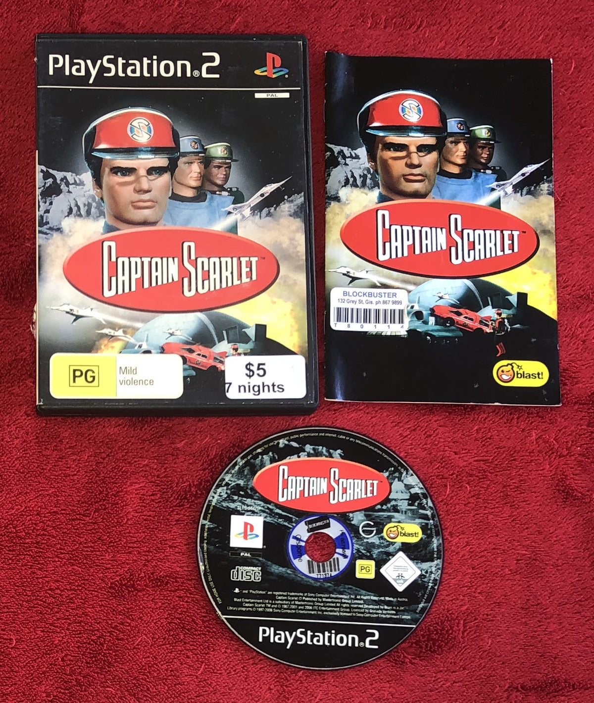Captain Scarlet - PS2 Game