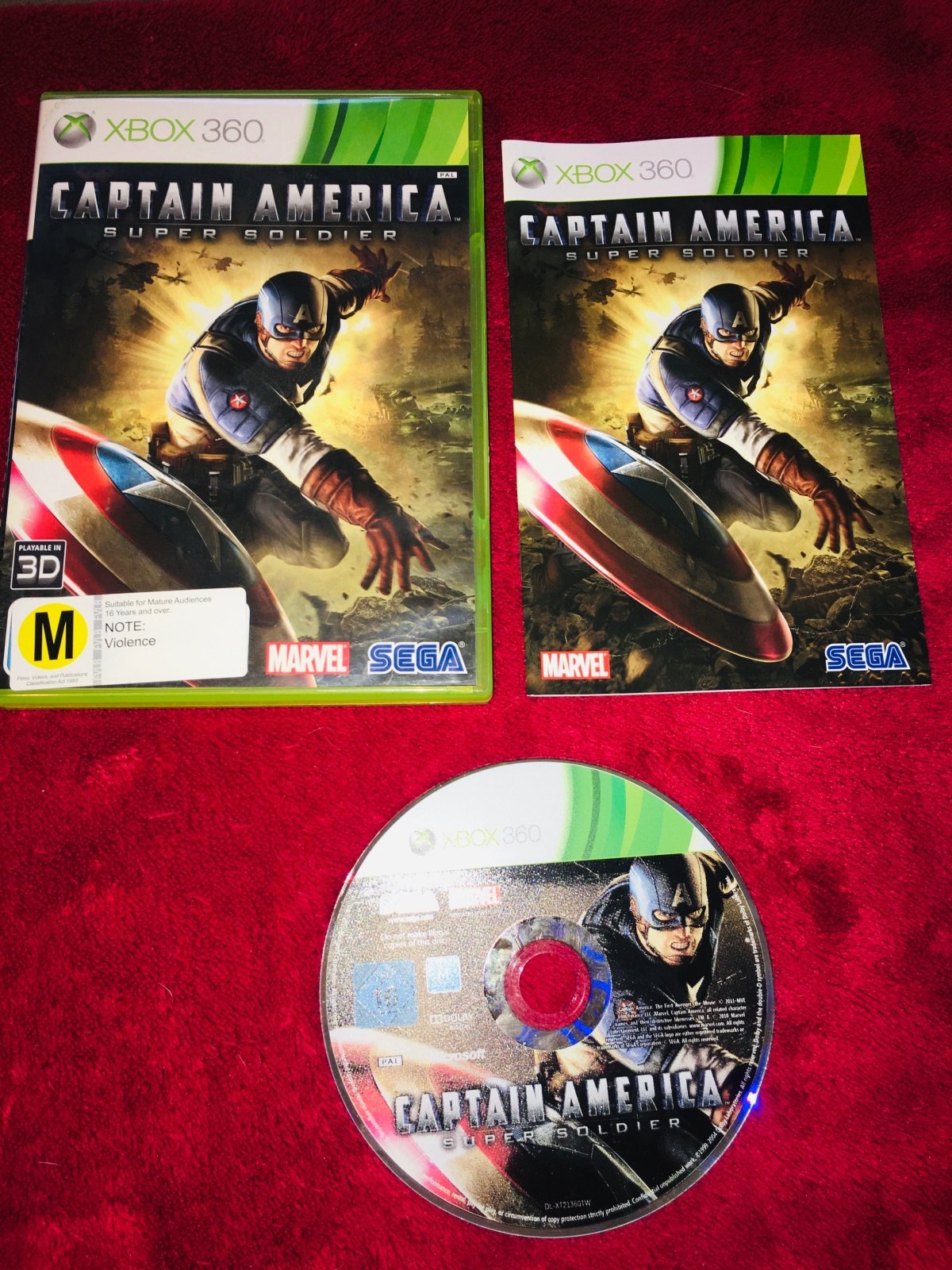 Captain America: Super Soldier - XBOX360 Game - Xbox 360, Games, Action and adventure - Level Up Gaming NZ