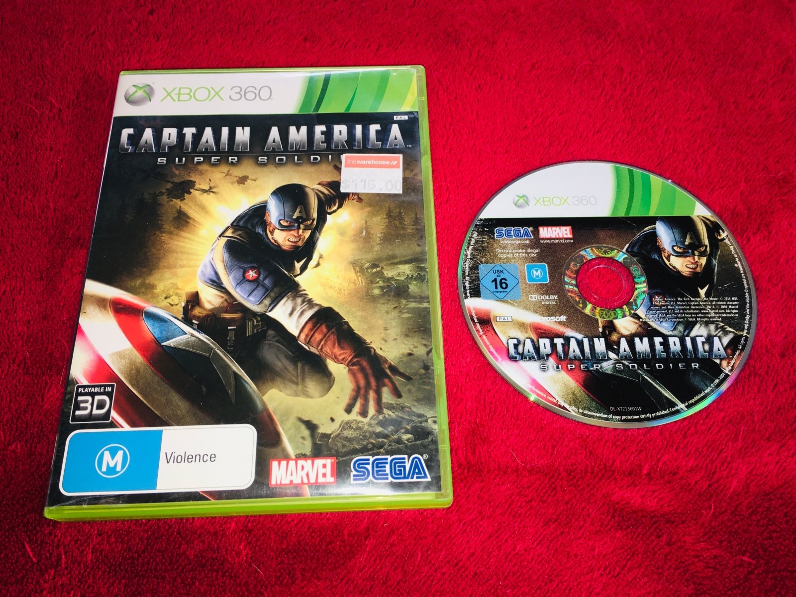 Captain America: Super Soldier - XBOX360 Game - Xbox 360, Games, Action and adventure - Level Up Gaming NZ