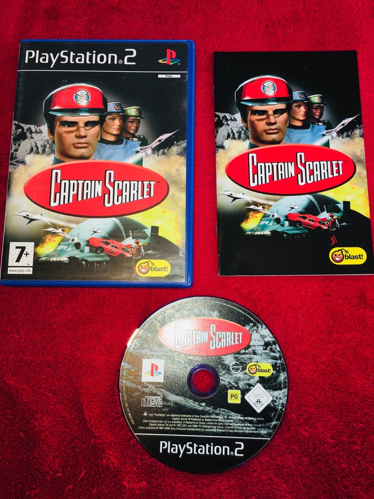 Captain Scarlet - PS2 Game - PlayStation 2, Games, Driving and racing - Level Up Gaming NZ