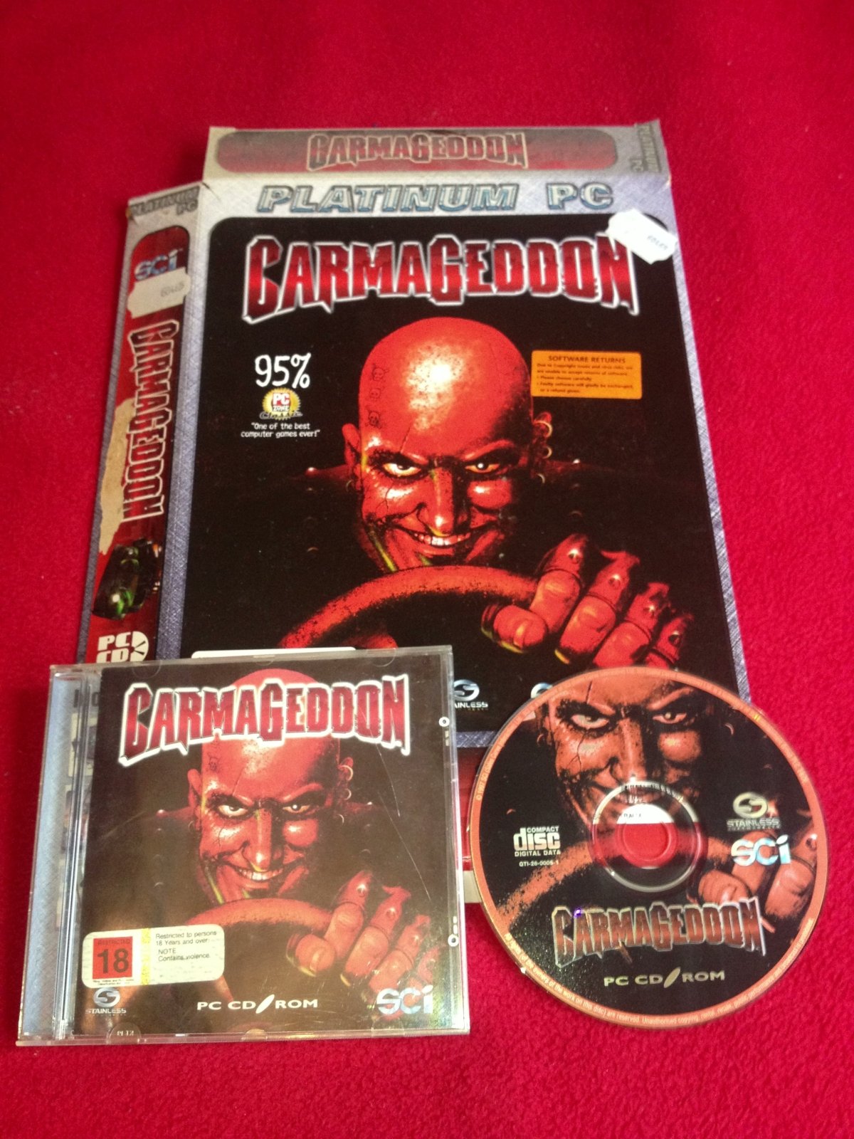 Carmageddon - RARE + BOXED PC Game - PC games, Driving and racing - Level Up Gaming NZ