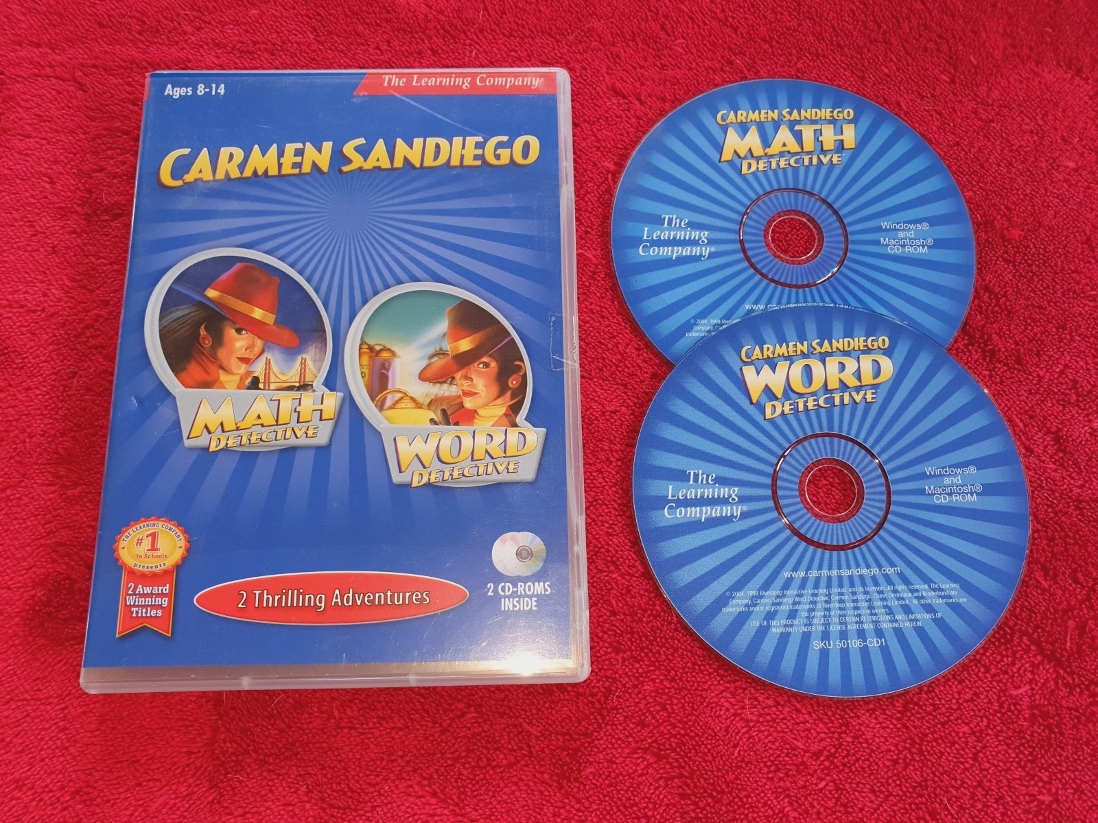 Carmen Sandiego: Word Detective AND Math Detective - PC + MAC Games - PC games, Kids and educational - Level Up Gaming NZ