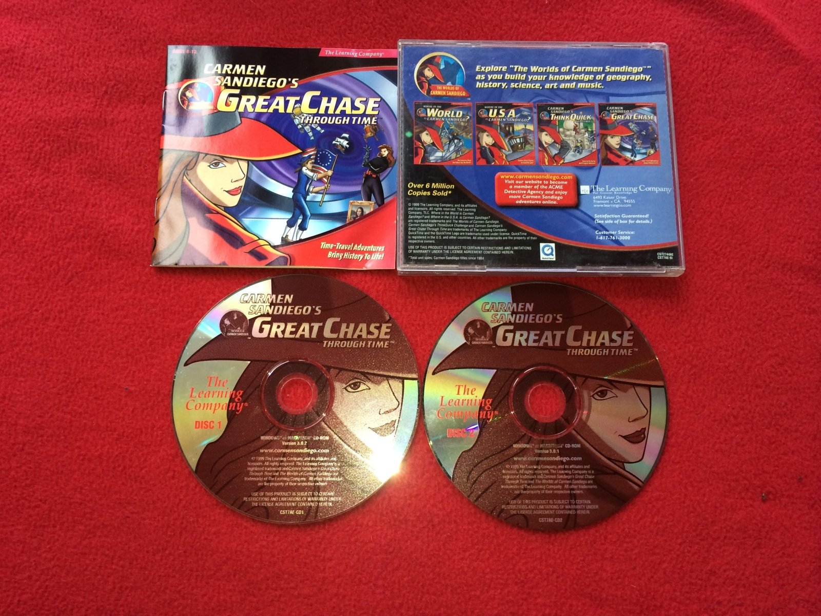 Carmen Sandiego's Great Chase Through Time * PC - PC games, Kids and educational - Level Up Gaming NZ