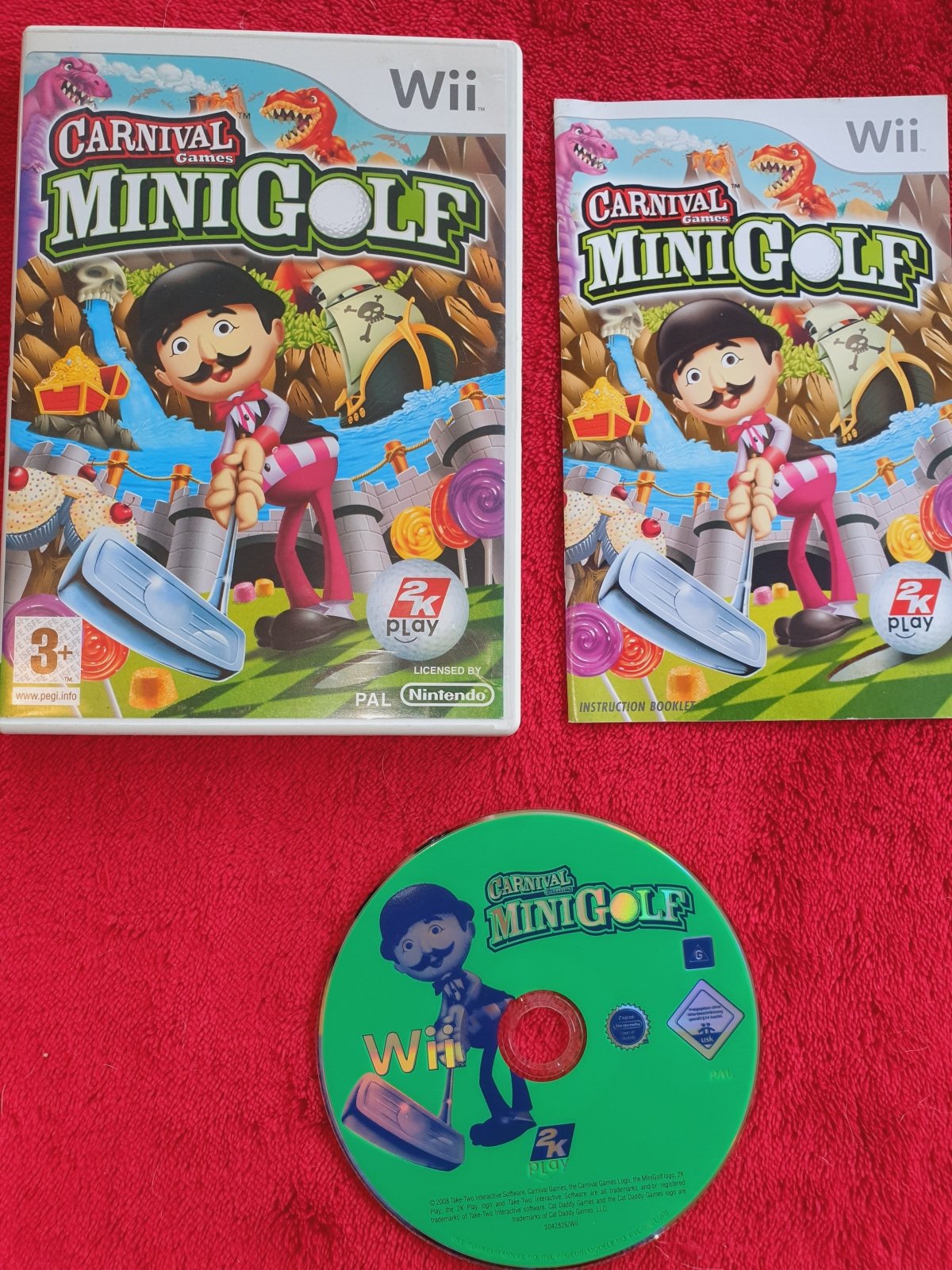Carnival Games: Mini Golf - Wii Game - Wii Games - Level Up Gaming NZ