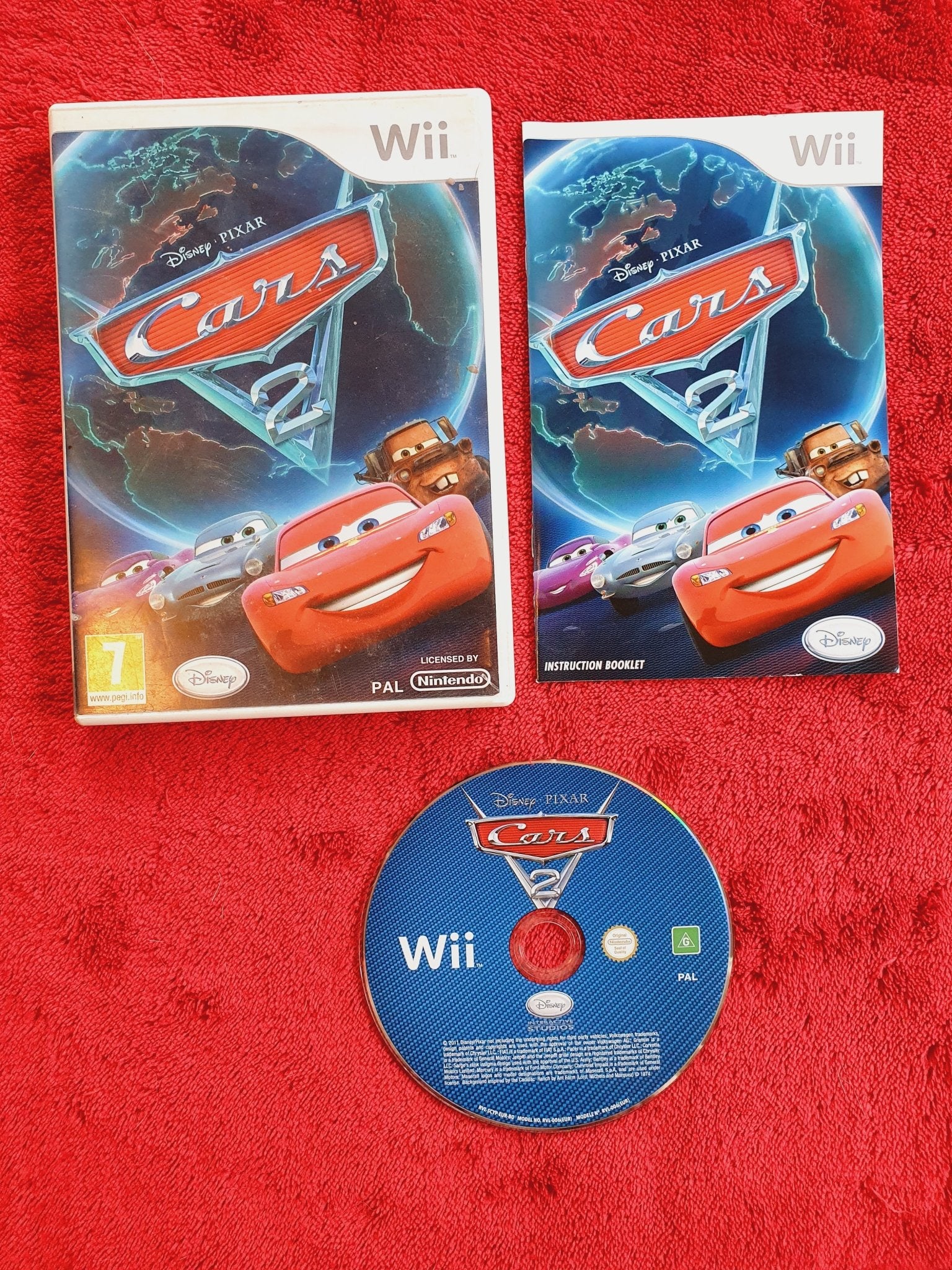 Cars 2 - Wii Game - Wii - Wii Games - Level Up Gaming NZ