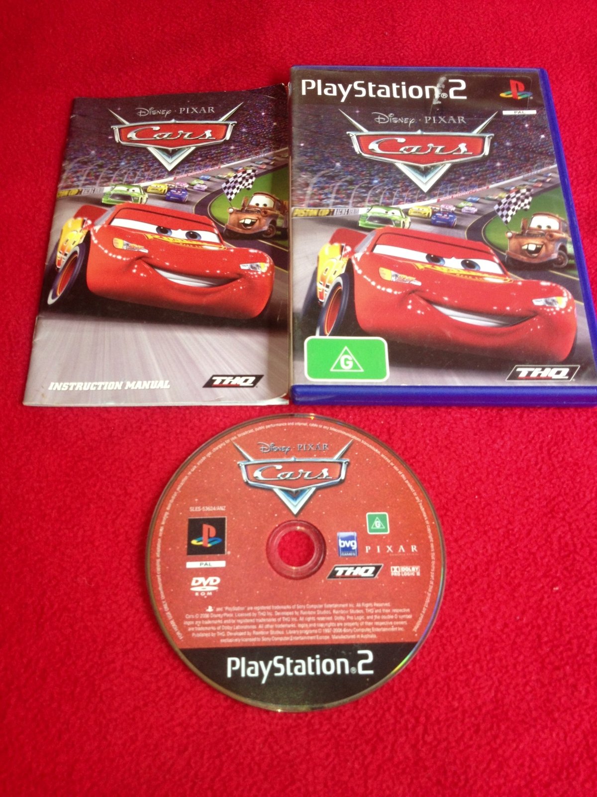 Disney/Pixar Cars - PS2 Game - PlayStation 2, Games, Driving and racing - Level Up Gaming NZ