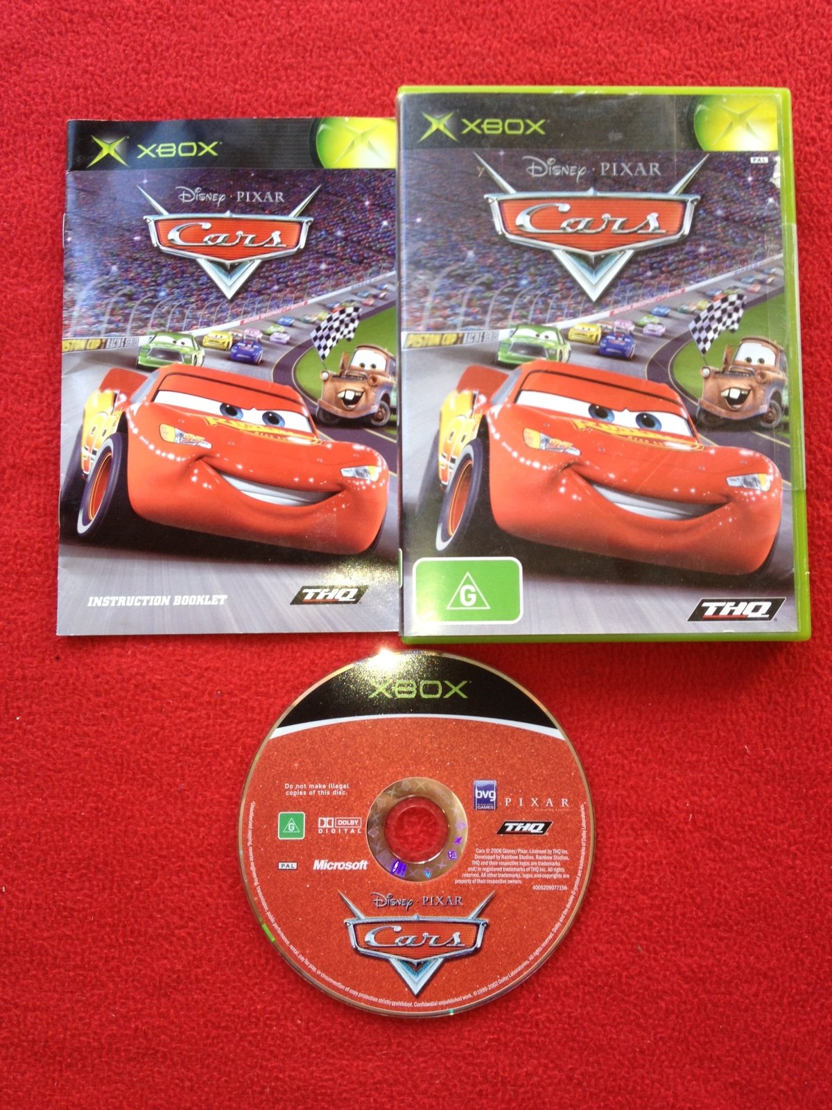 Disney/Pixar Cars - XBOX Game - Xbox, Games, Driving and racing - Level Up Gaming NZ