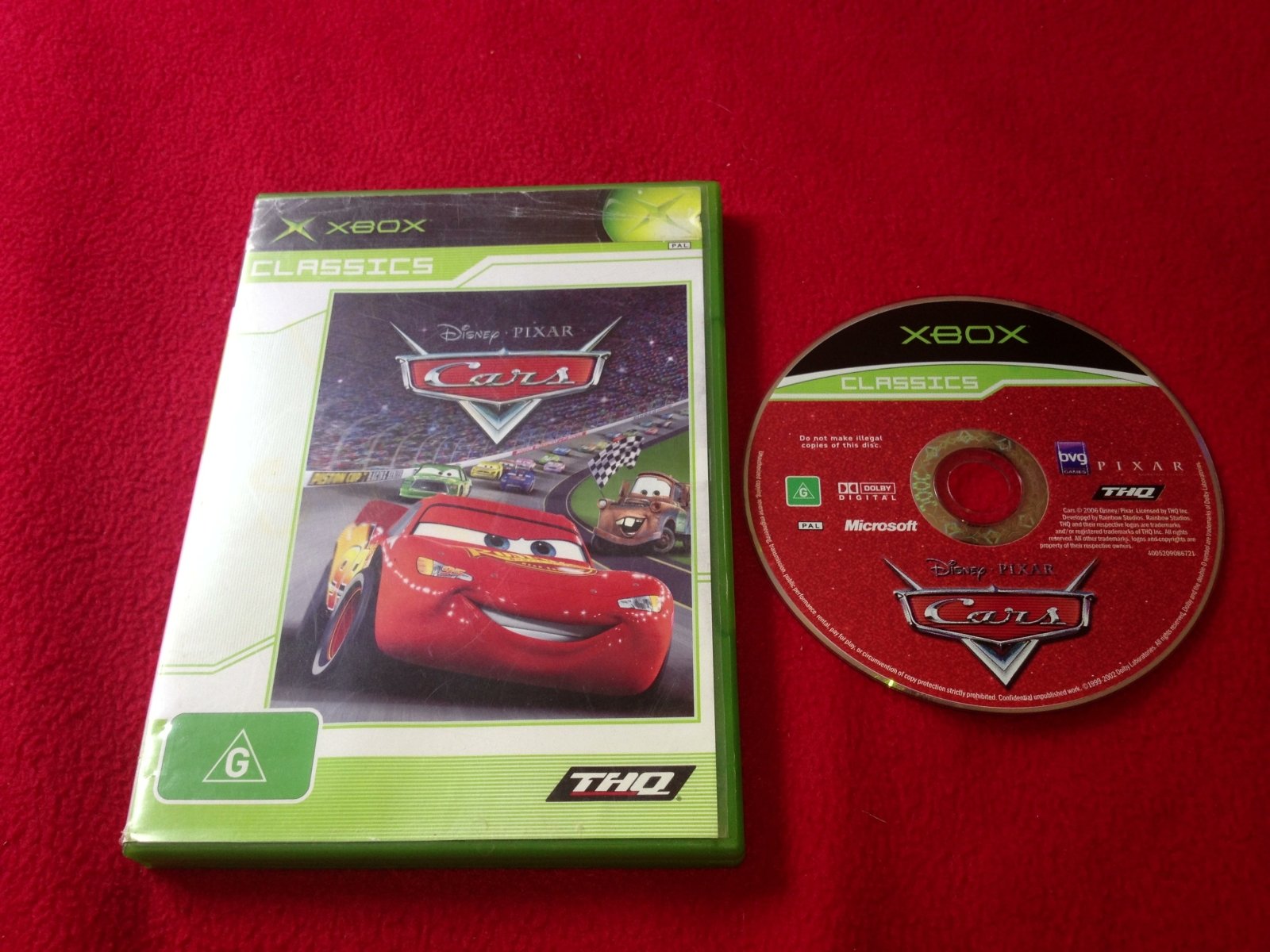 Disney/Pixar Cars - XBOX Game - Xbox, Games, Driving and racing - Level Up Gaming NZ