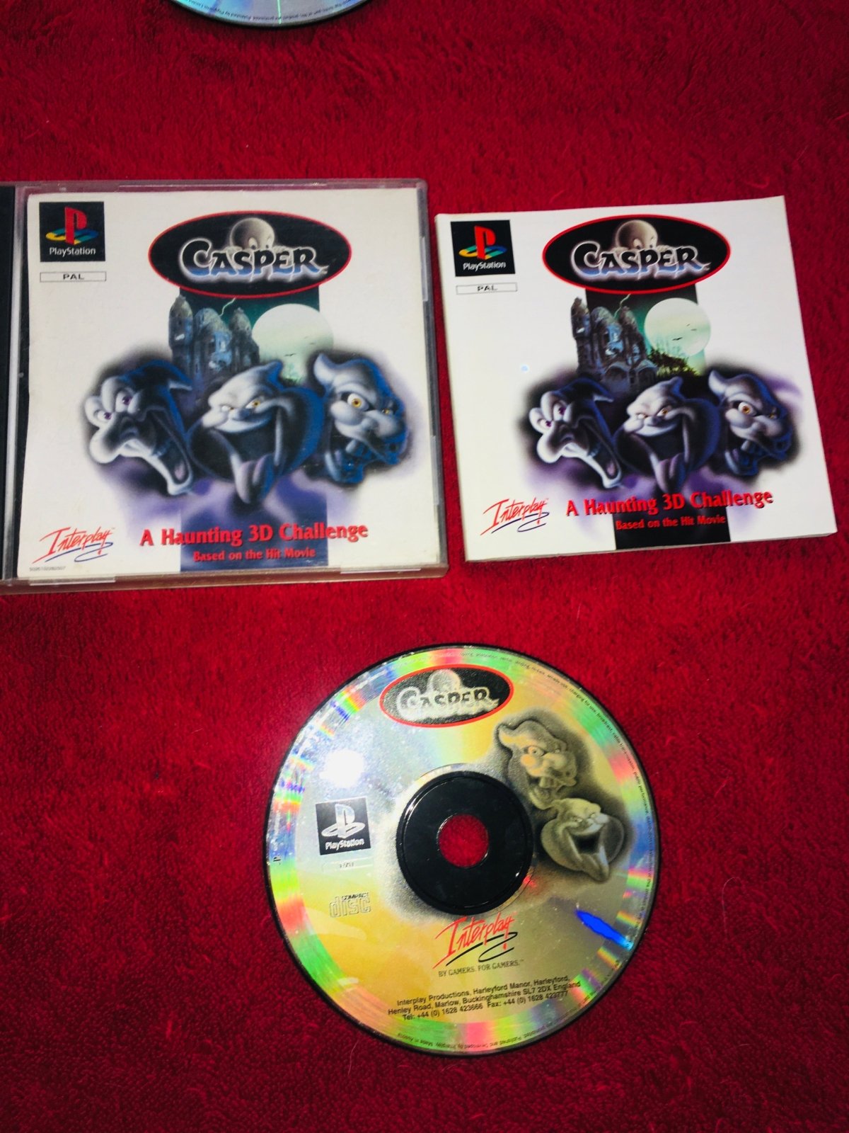 Casper - RARE PS1 Game - PlayStation, Games, Action and adventure - Level Up Gaming NZ