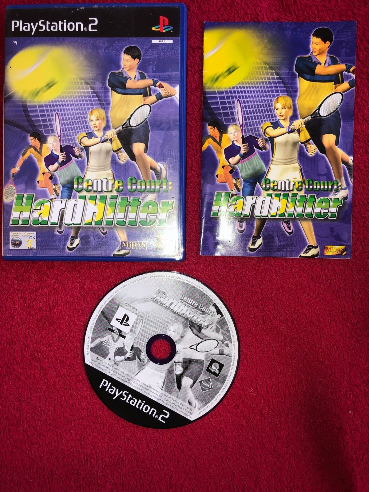 Centre Court: Hard Hitter - PS2 Game - PlayStation 2, Games, Sports - Level Up Gaming NZ