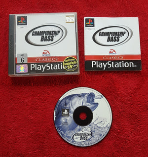 Championship Bass - PS1 Game