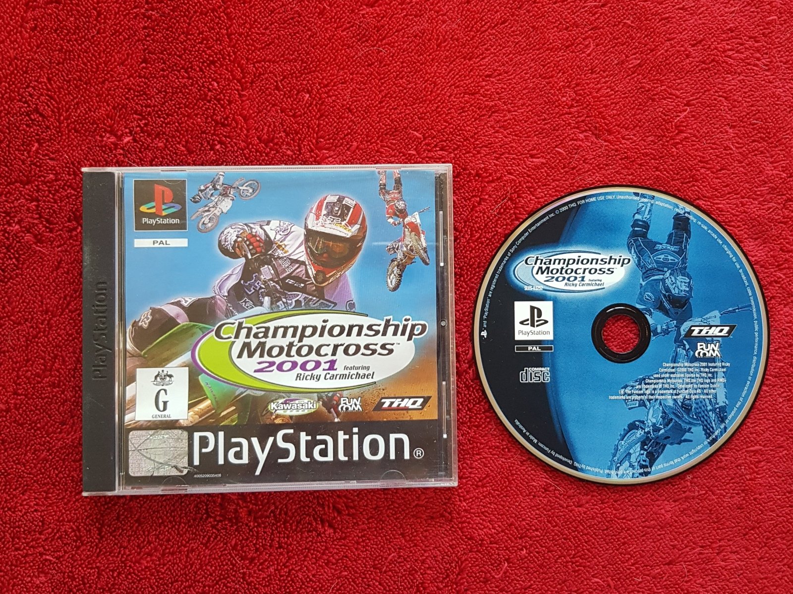 Championship Motocross - PS1 Game - PlayStation, Games, Driving and racing - Level Up Gaming NZ