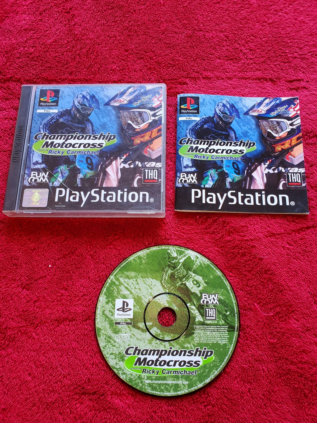 Championship Motocross - PS1 Game - PlayStation, Games, Driving and racing - Level Up Gaming NZ