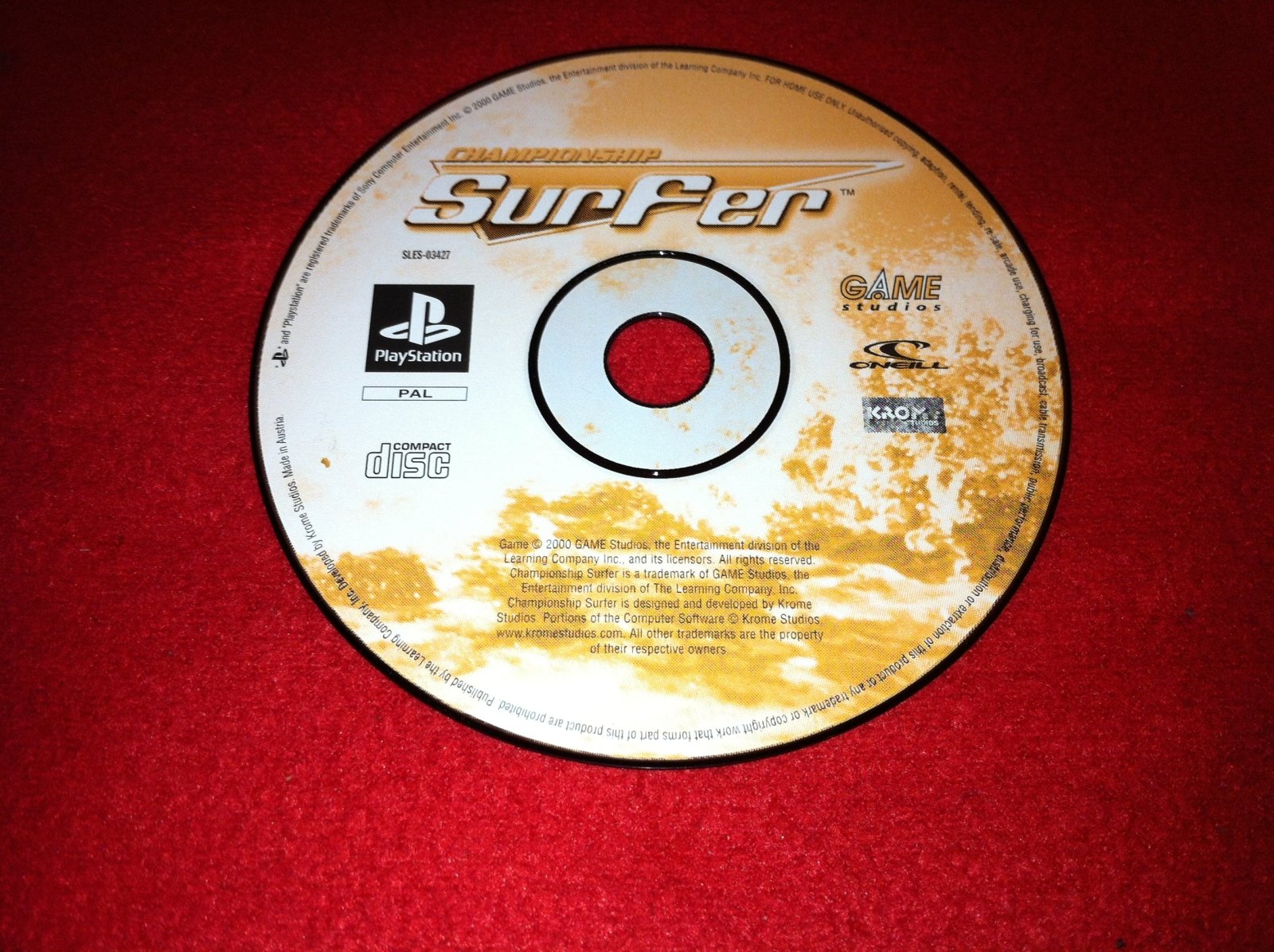 Championship Surfer - PS1 Game - PlayStation, Games, Sports - Level Up Gaming NZ