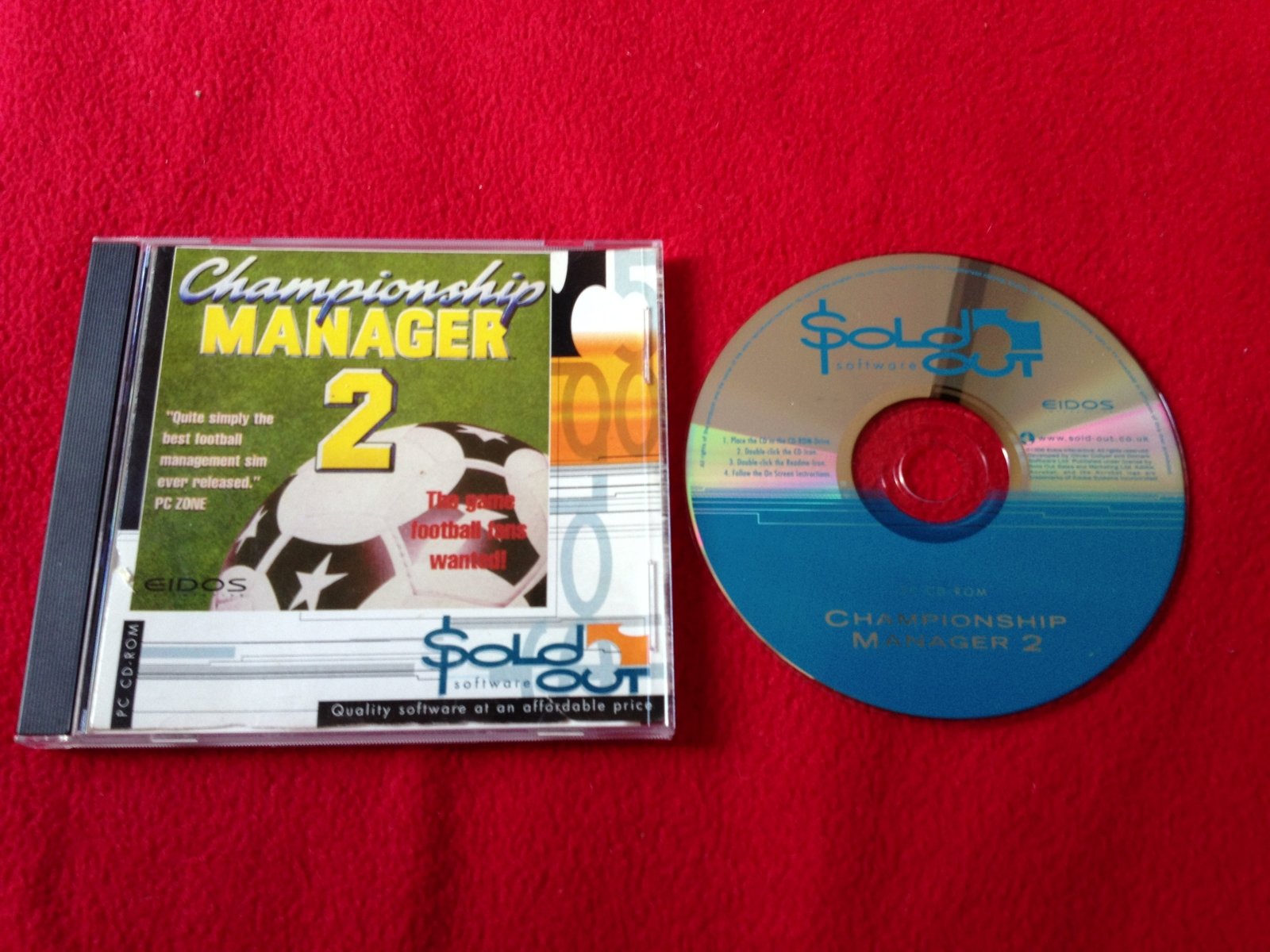 Championship Manager 2 - '96 PC Game - PC games, Sports - Level Up Gaming NZ