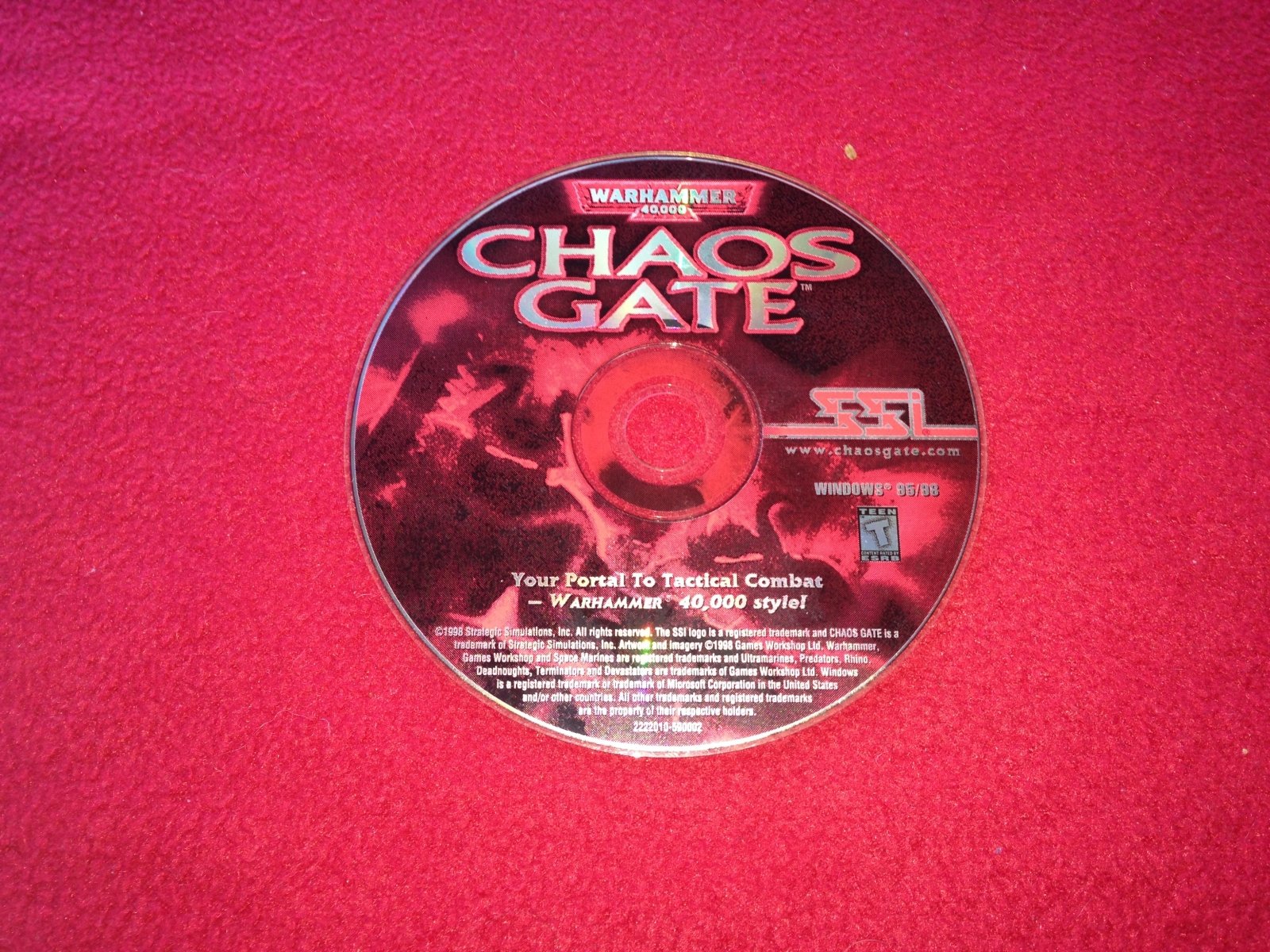 Warhammer 40,000: Chaos Gate - RARE PC Game - PC games, Strategy and puzzle - Level Up Gaming NZ