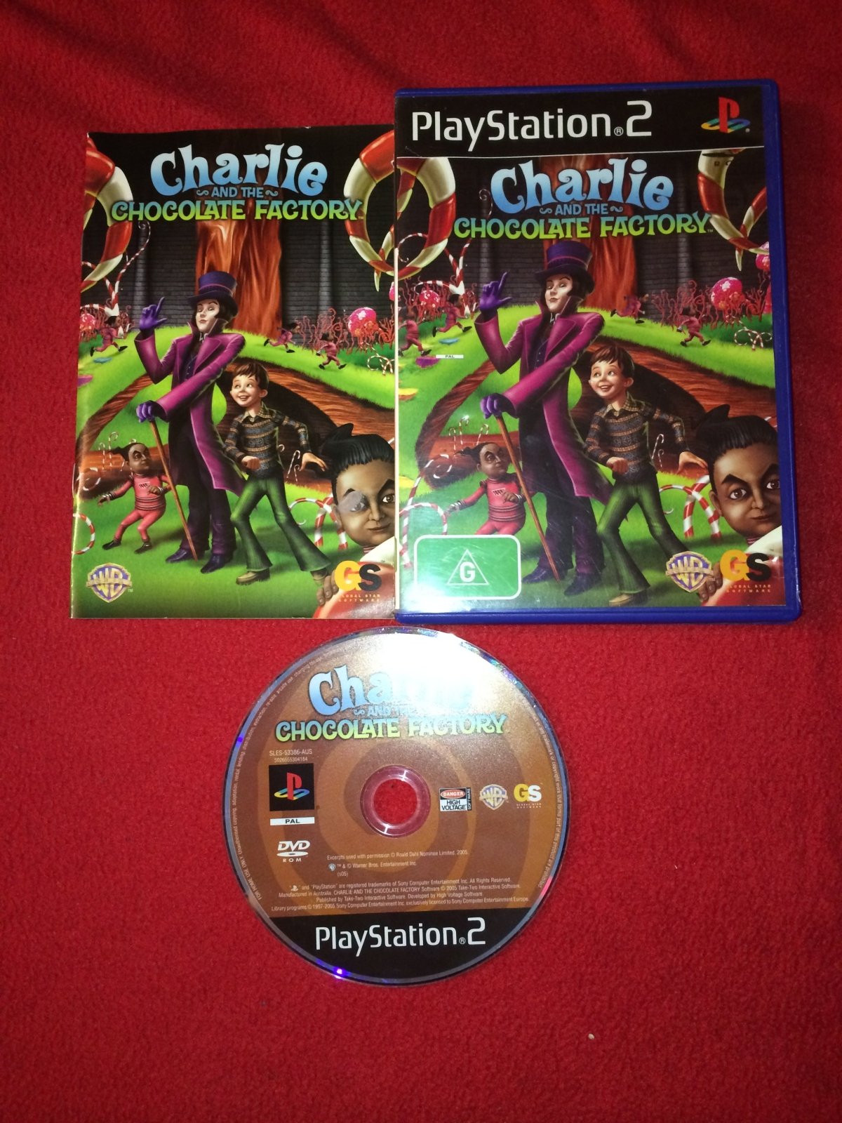 Charlie and the Chocolate Factory - PS2 Game - PlayStation 2, Games, Action and adventure - Level Up Gaming NZ