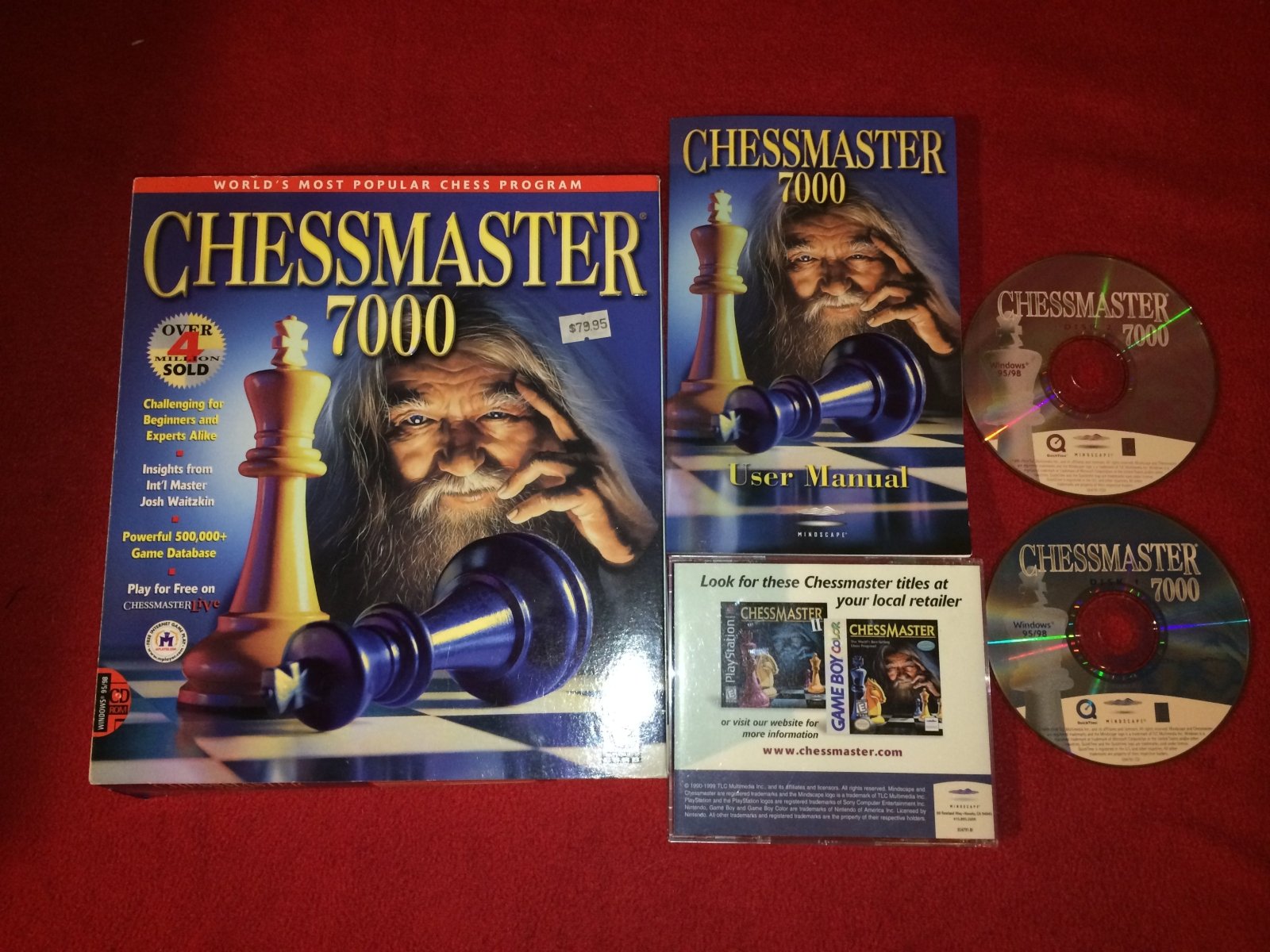 Chessmaster 7000 - RARE + BOXED PC Game - PC games, Strategy and puzzle - Level Up Gaming NZ