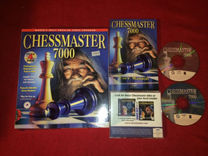Chessmaster 7000 - RARE + BOXED PC Game