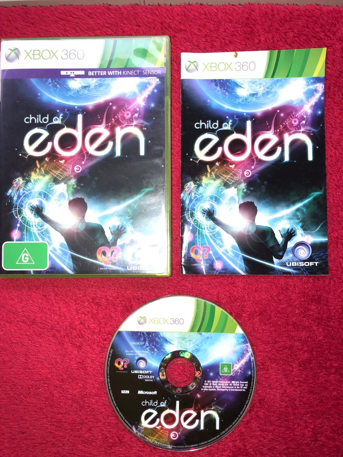 Child Of Eden - 8.5/10! XBOX360 Game - Xbox 360, Games, Action and adventure - Level Up Gaming NZ