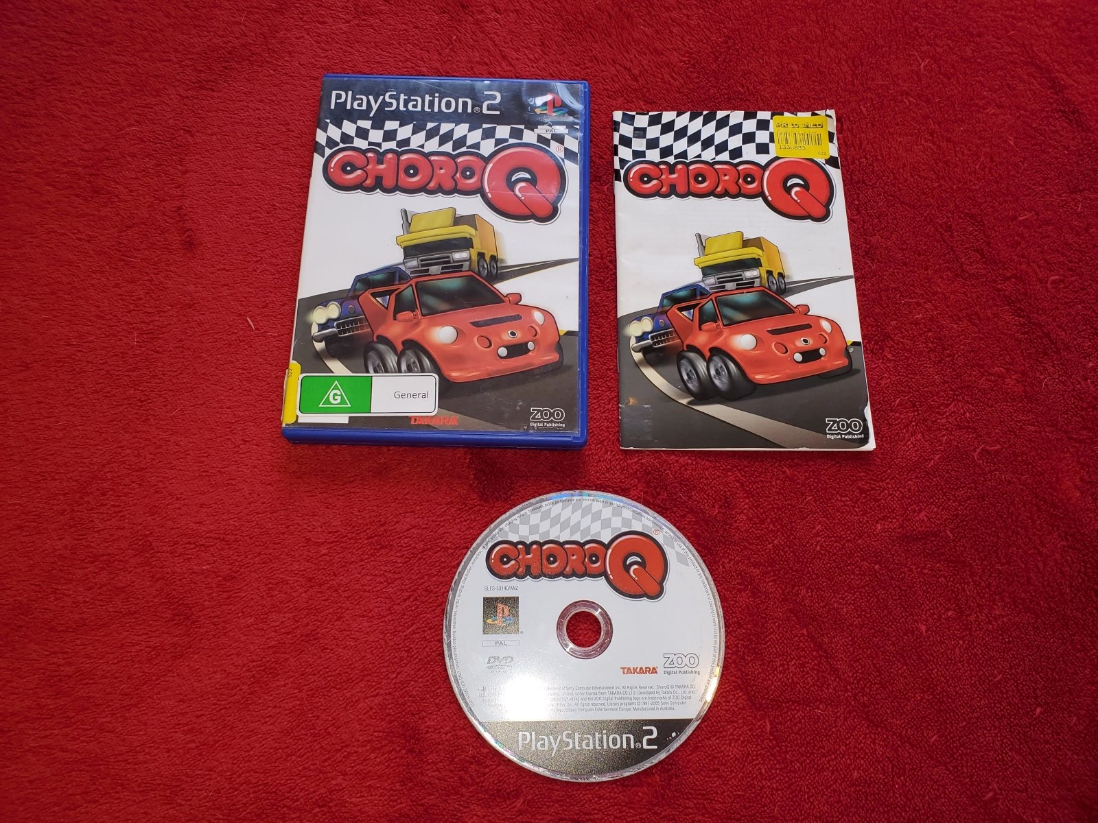 Choro Q - PS2 Game - PlayStation 2, Games, Driving and racing - Level Up Gaming NZ