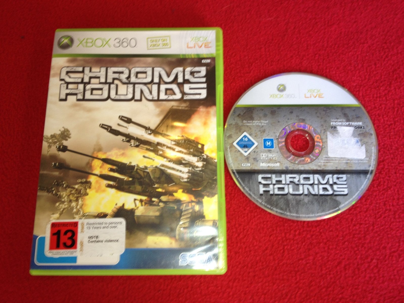 Chromehounds - XBOX360 Game - Xbox 360, Games, Action and adventure - Level Up Gaming NZ
