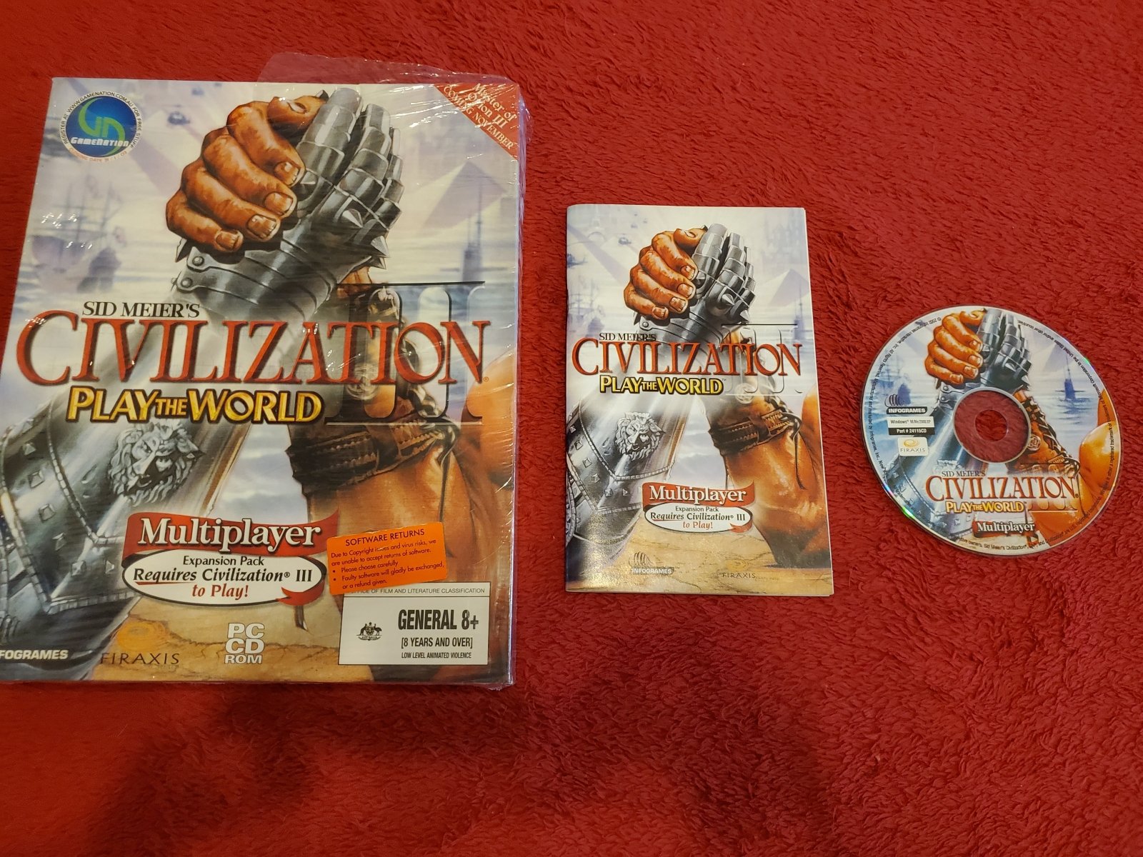 Civilization 3: Play the World - RARE + BOXED PC Game - PC games, Strategy and puzzle - Level Up Gaming NZ