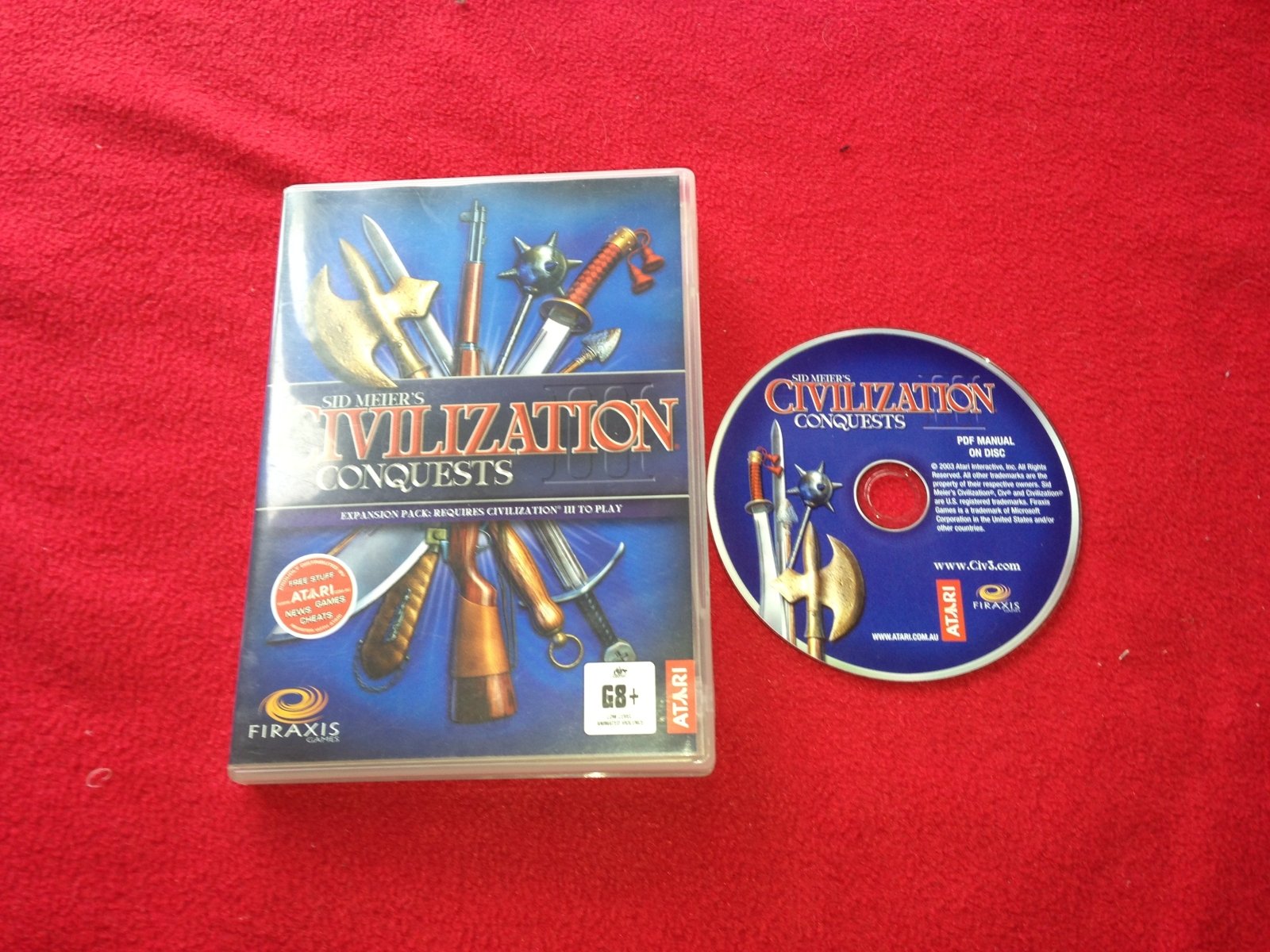 Sid Meier's Civilization 3: Conquests - PC Game - PC games, Strategy and puzzle - Level Up Gaming NZ