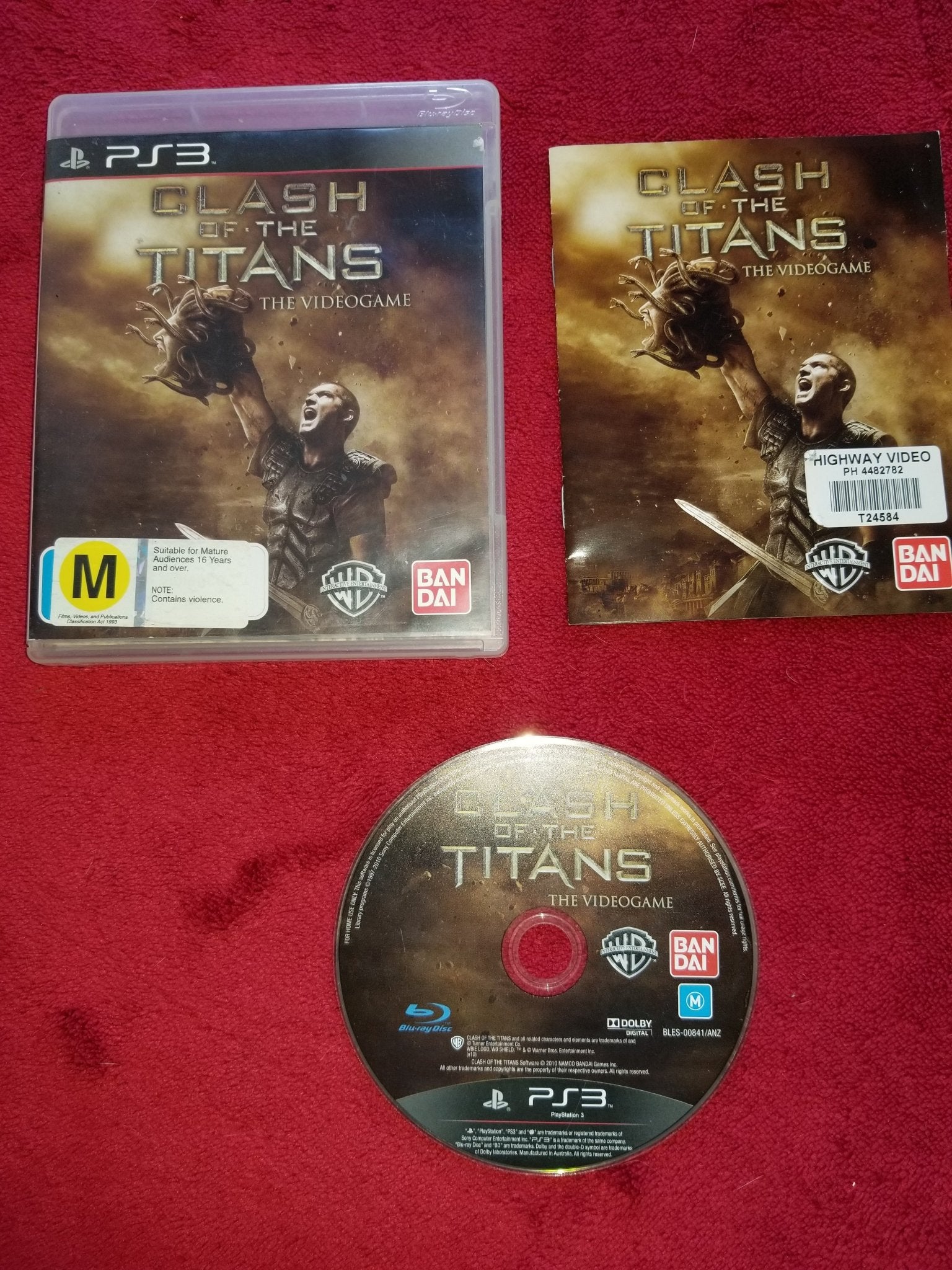 Clash of the Titans - PS3 Game - PlayStation 3, Games, Action and adventure - Level Up Gaming NZ
