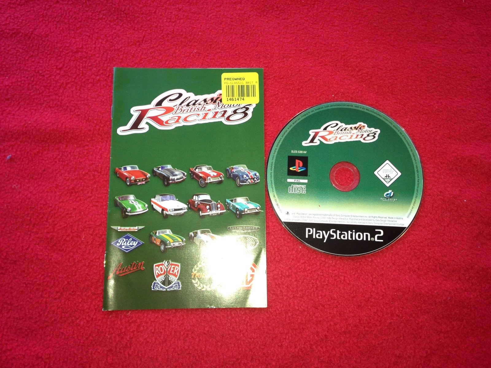 Classic British Motor Racing - PS2 Game - PlayStation 2, Games, Driving and racing - Level Up Gaming NZ